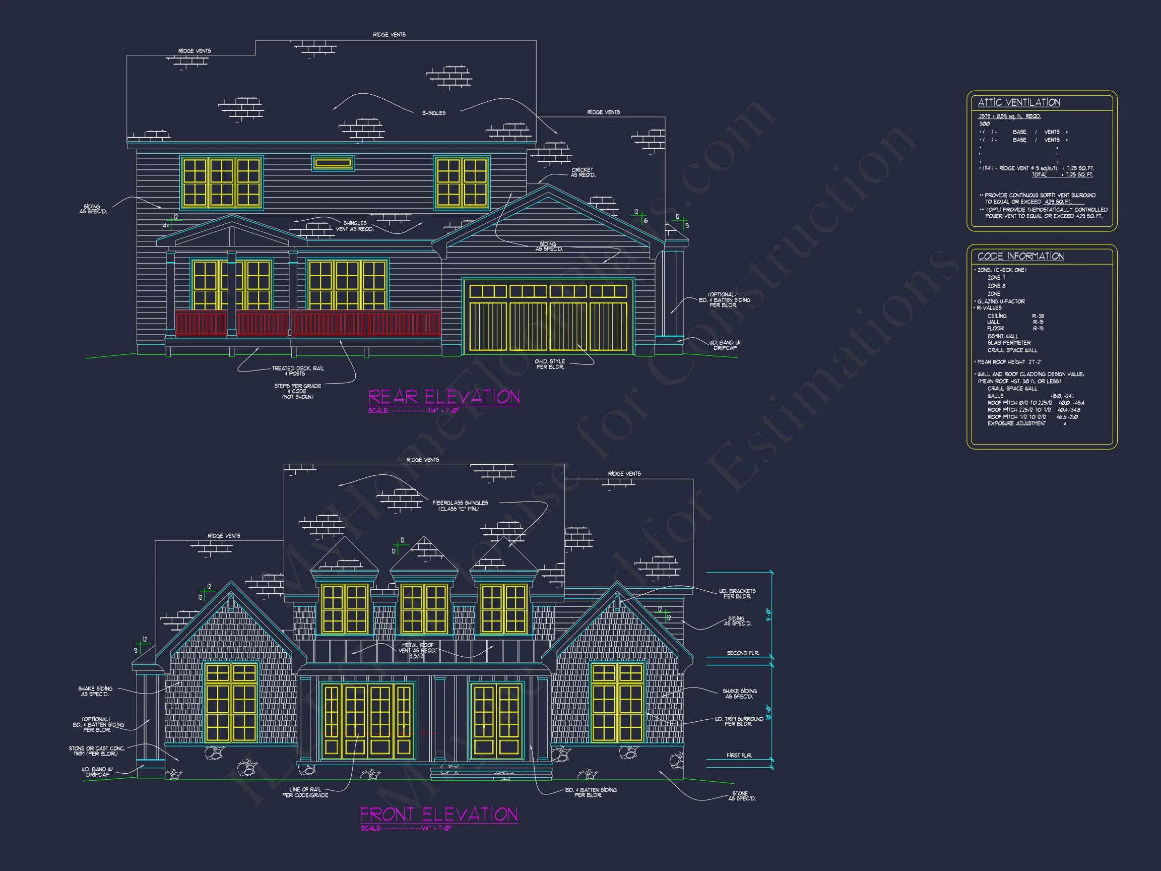 Charming Shingle-Style house Plan with CAD Designs and Blueprints