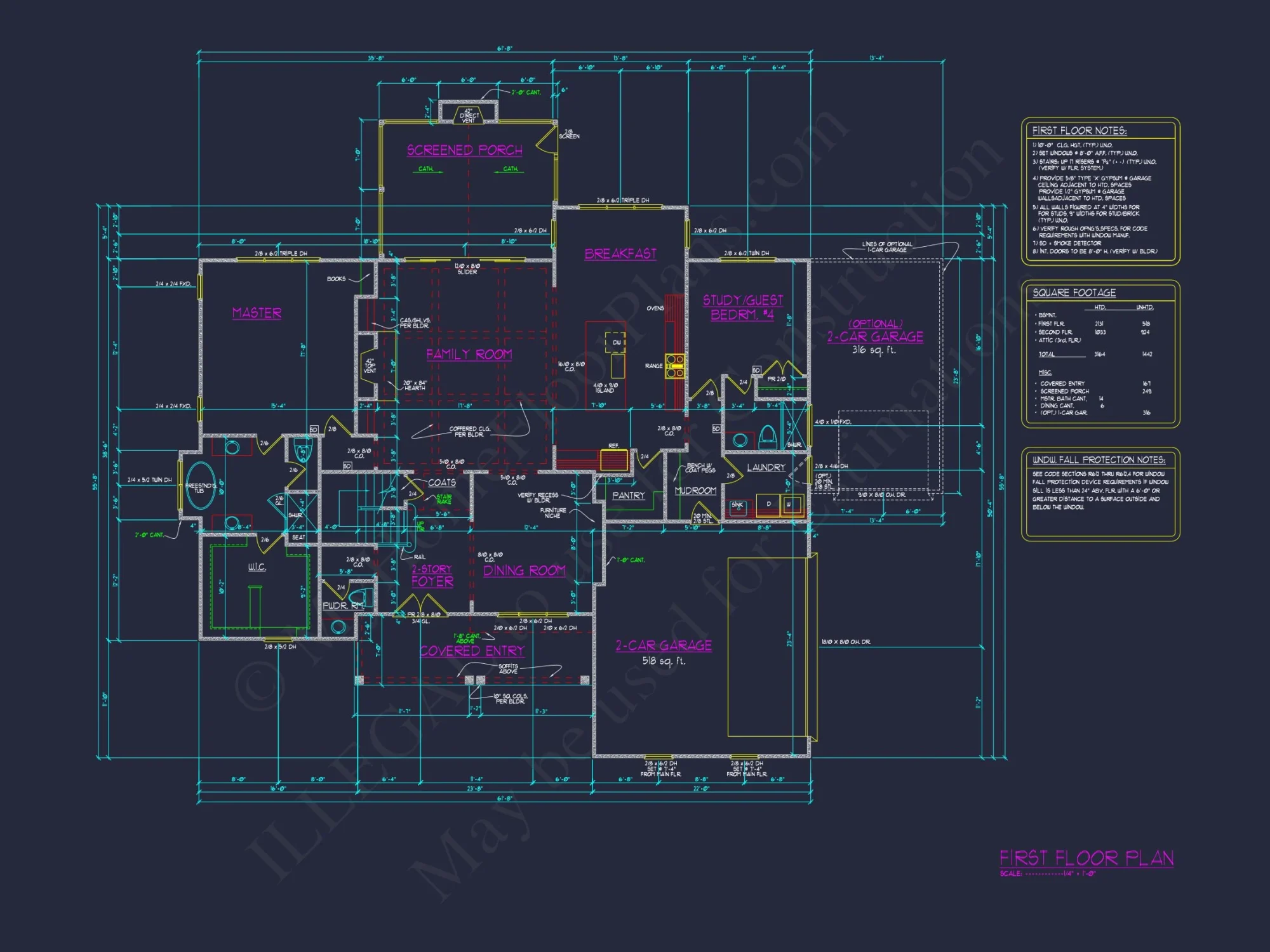 Elegant house Plan with 4 Bedrooms, CAD Designs & Features