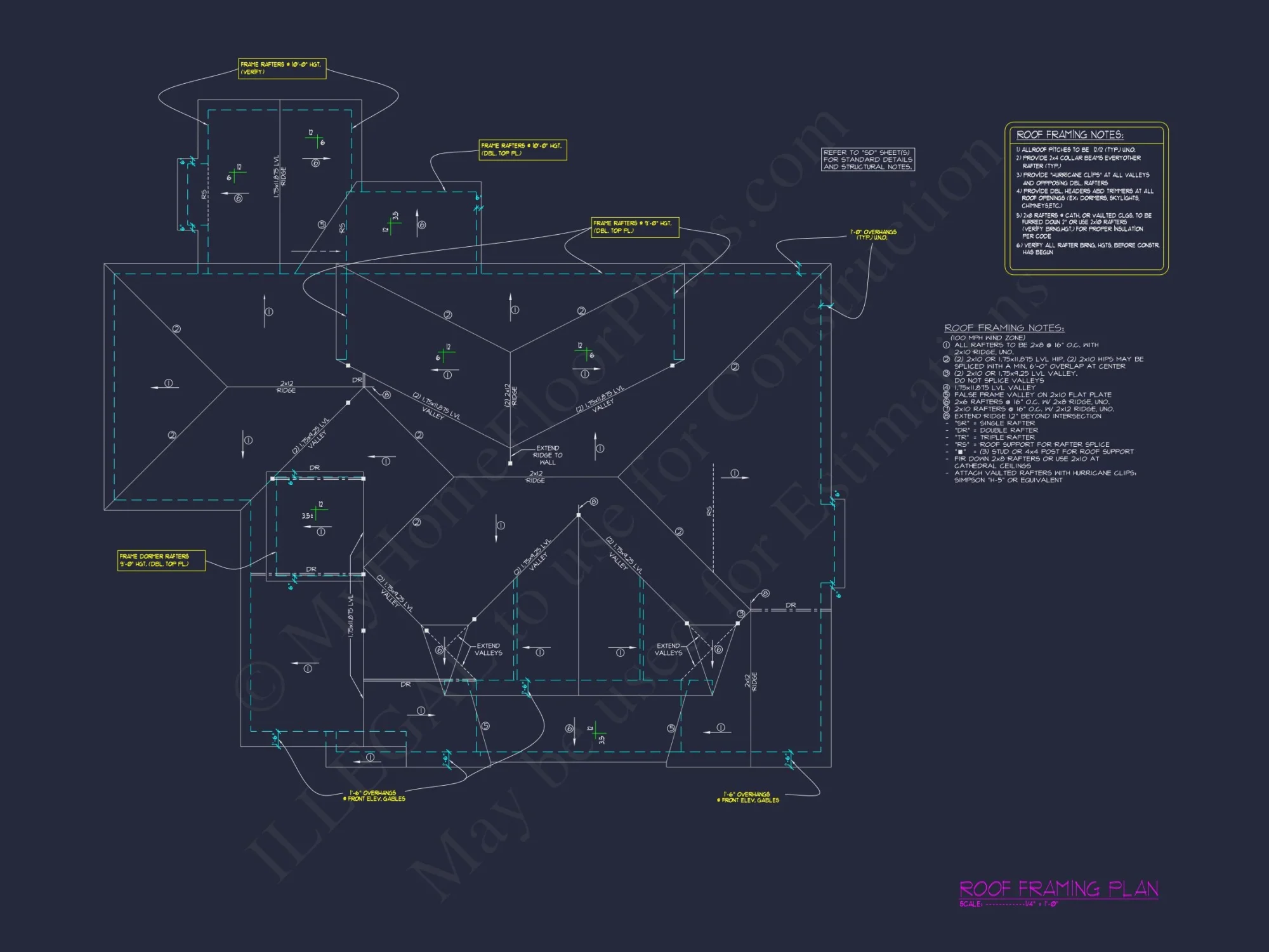 Elegant house Blueprint with Open Floor Plan and CAD Design