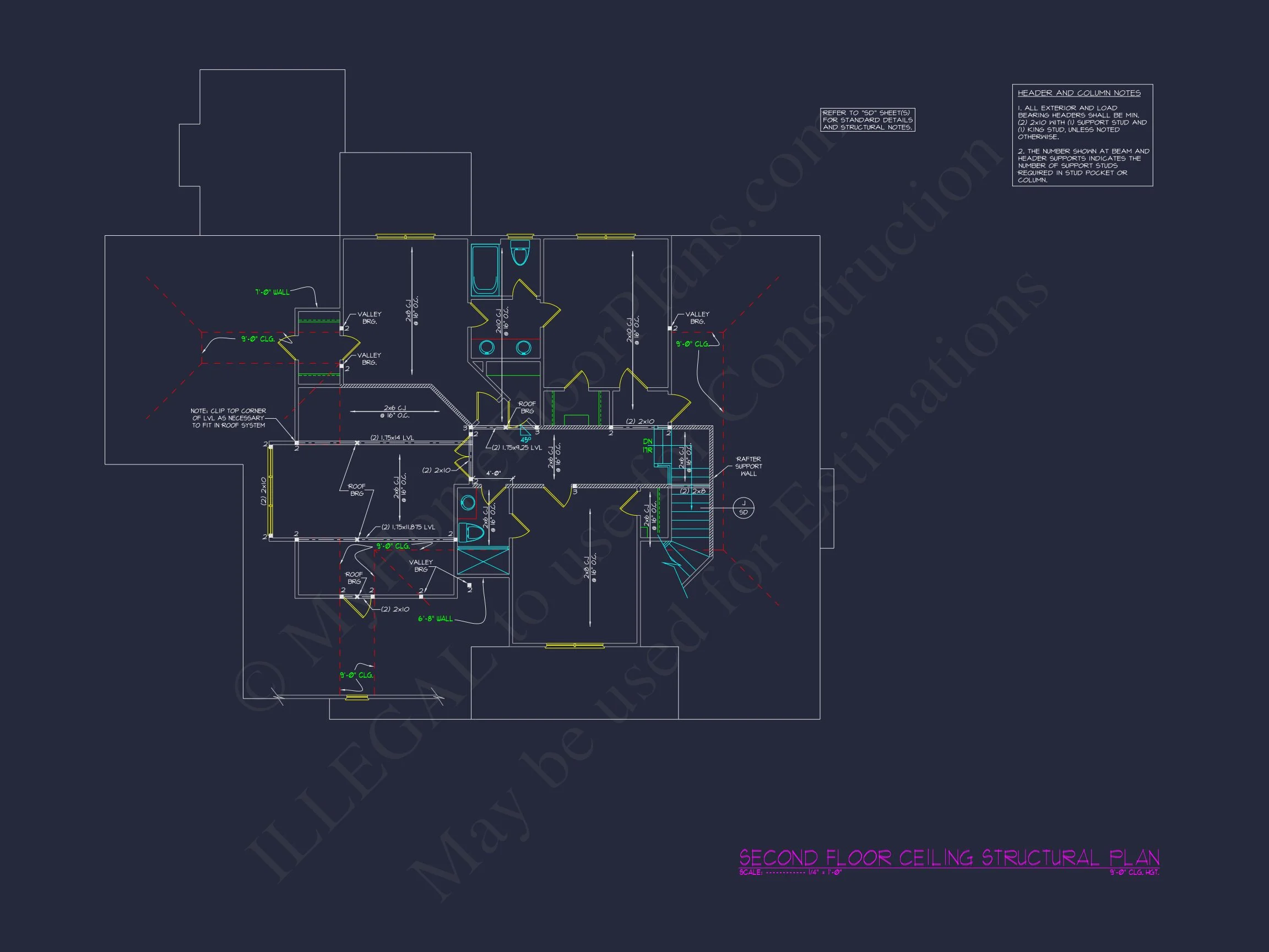 Elegant house Blueprint with Open Floor Plan and CAD Design
