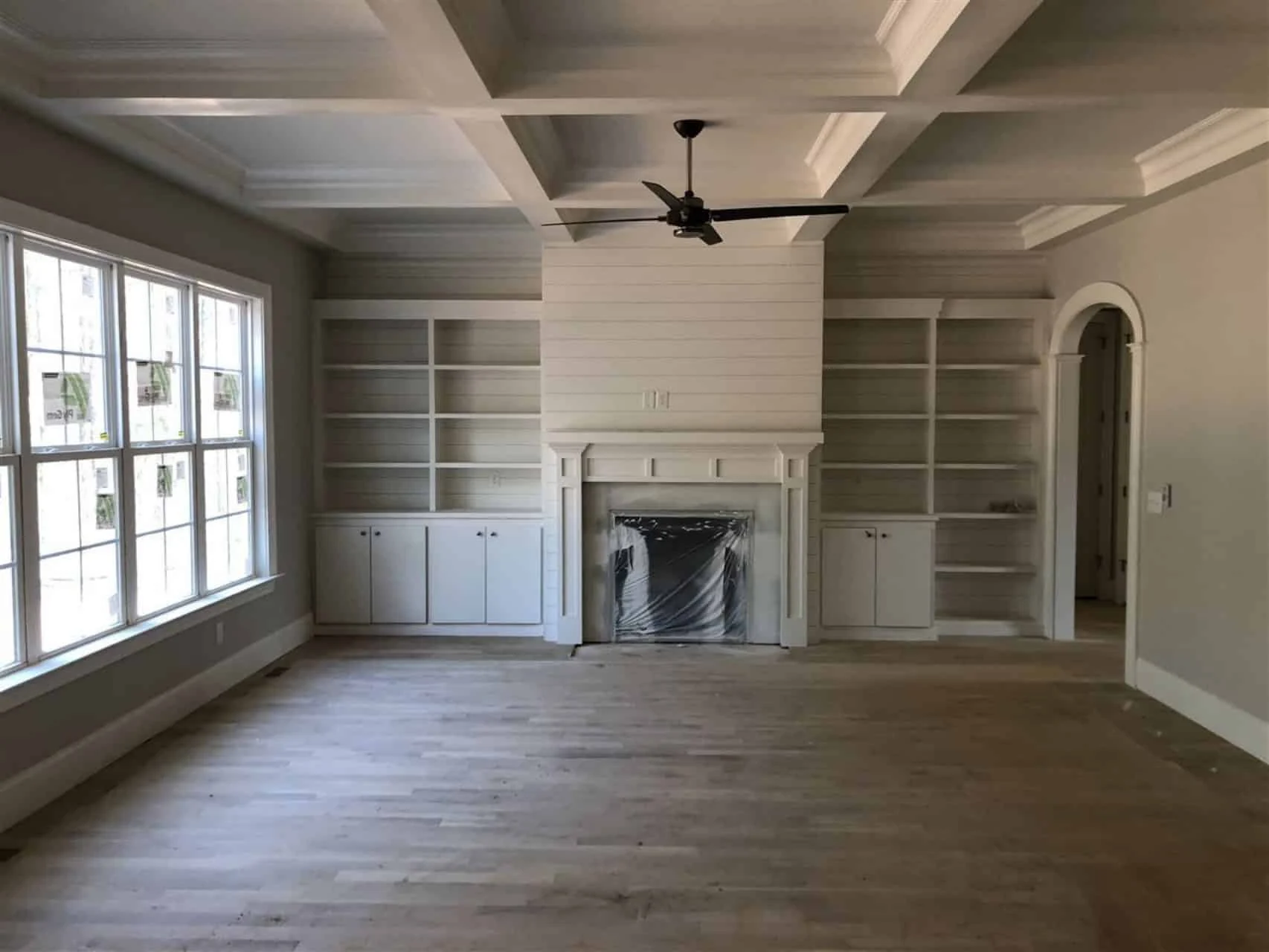 Elegant house Blueprint with Open Floor Plan and CAD Design