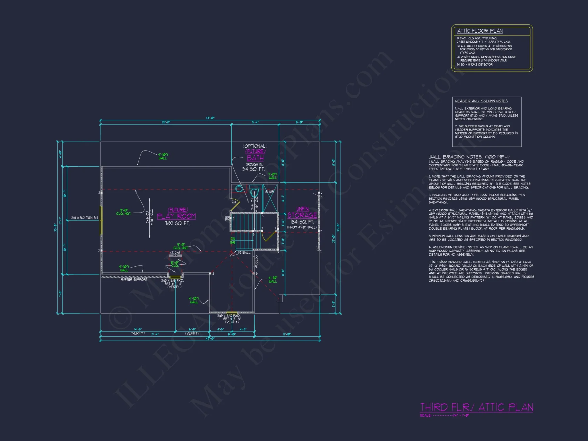 Modern Farmhouse house Plan with Detailed Blueprint Designs