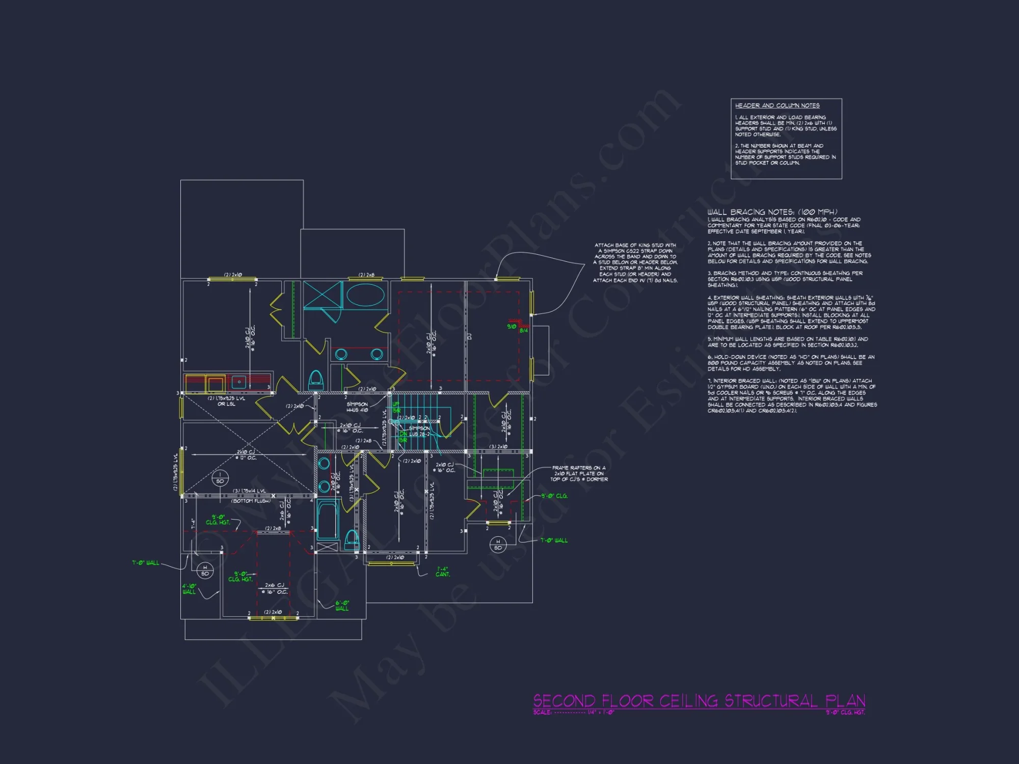 Modern Farmhouse house Plan with Detailed Blueprint Designs