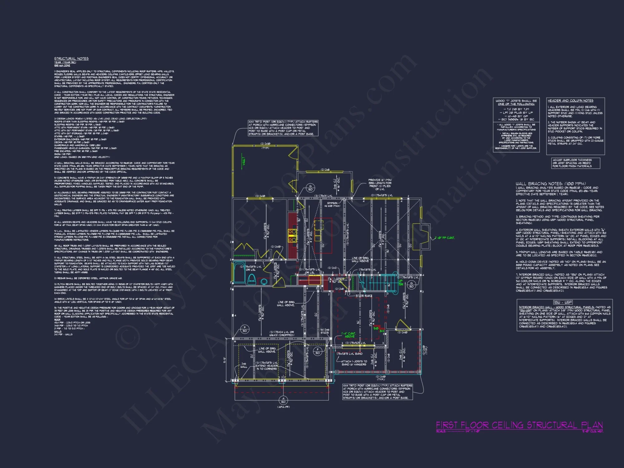 Modern Farmhouse house Plan with Detailed Blueprint Designs