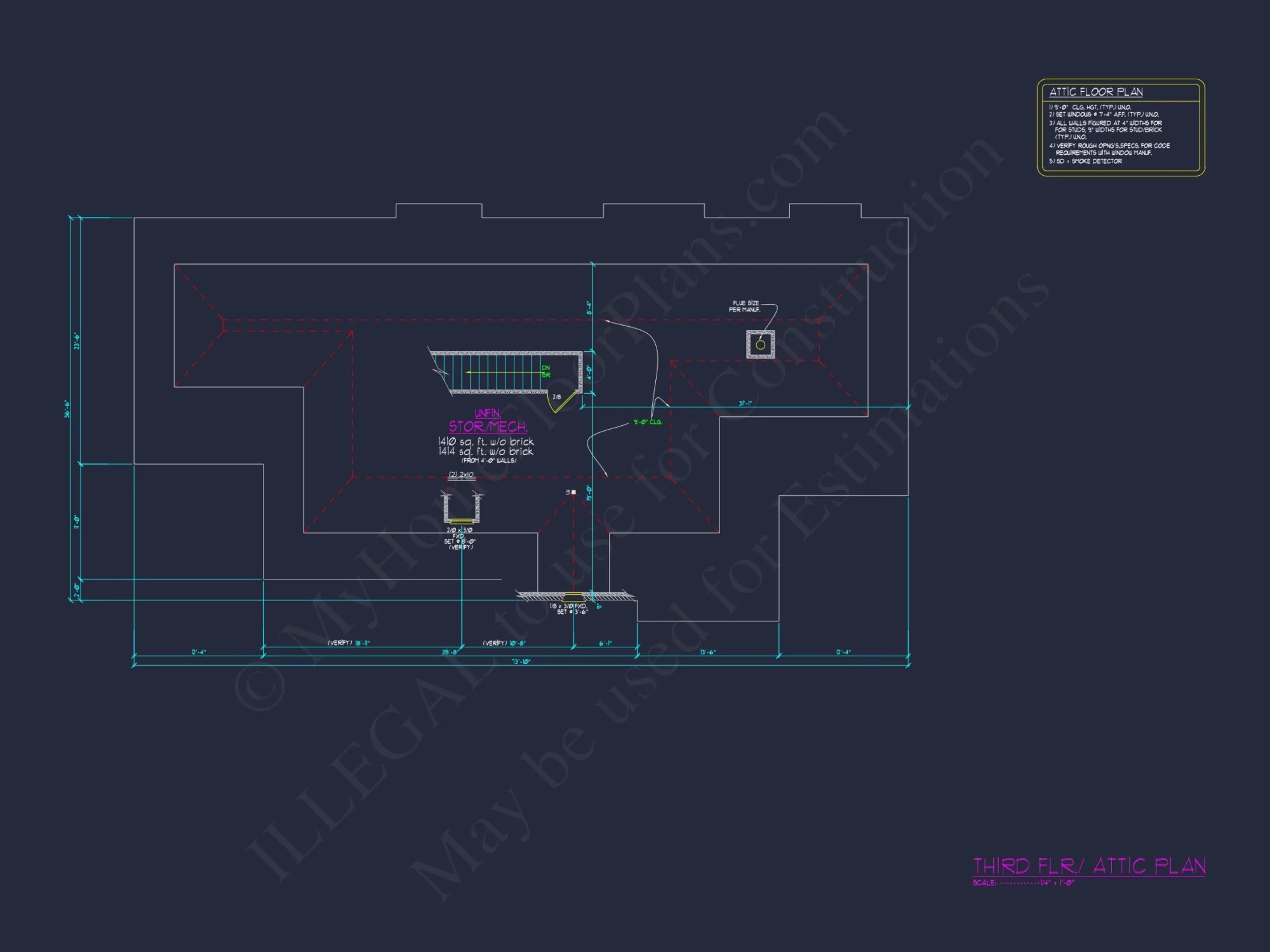 Detailed CAD house Plan with 2-Story Designs & Modern Features