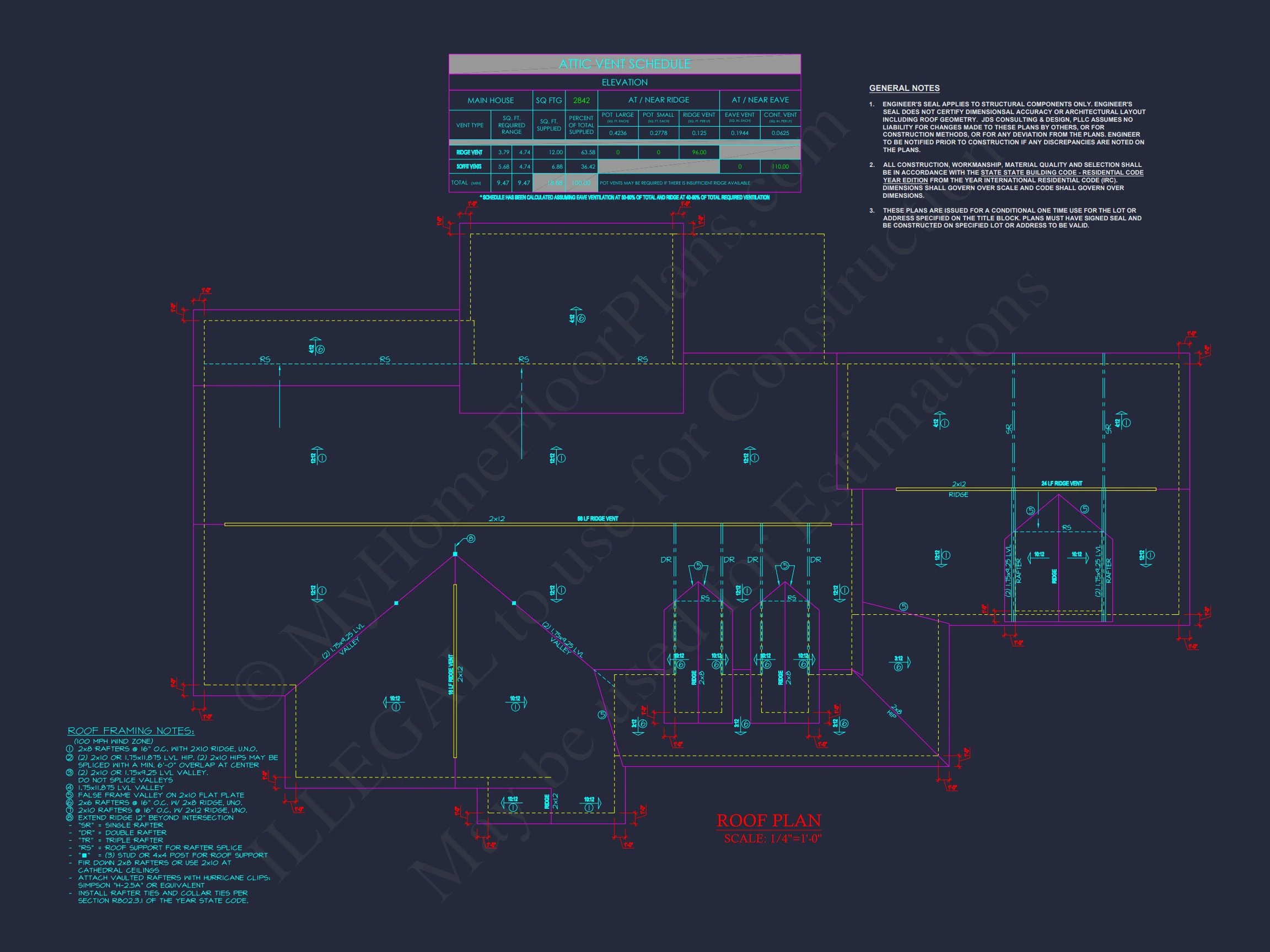17-1385 HOUSE PLAN - Traditional 2-Story House Plan with Spacious CAD Designs 13 Traditional 2-Story house Plan with Spacious CAD Designs