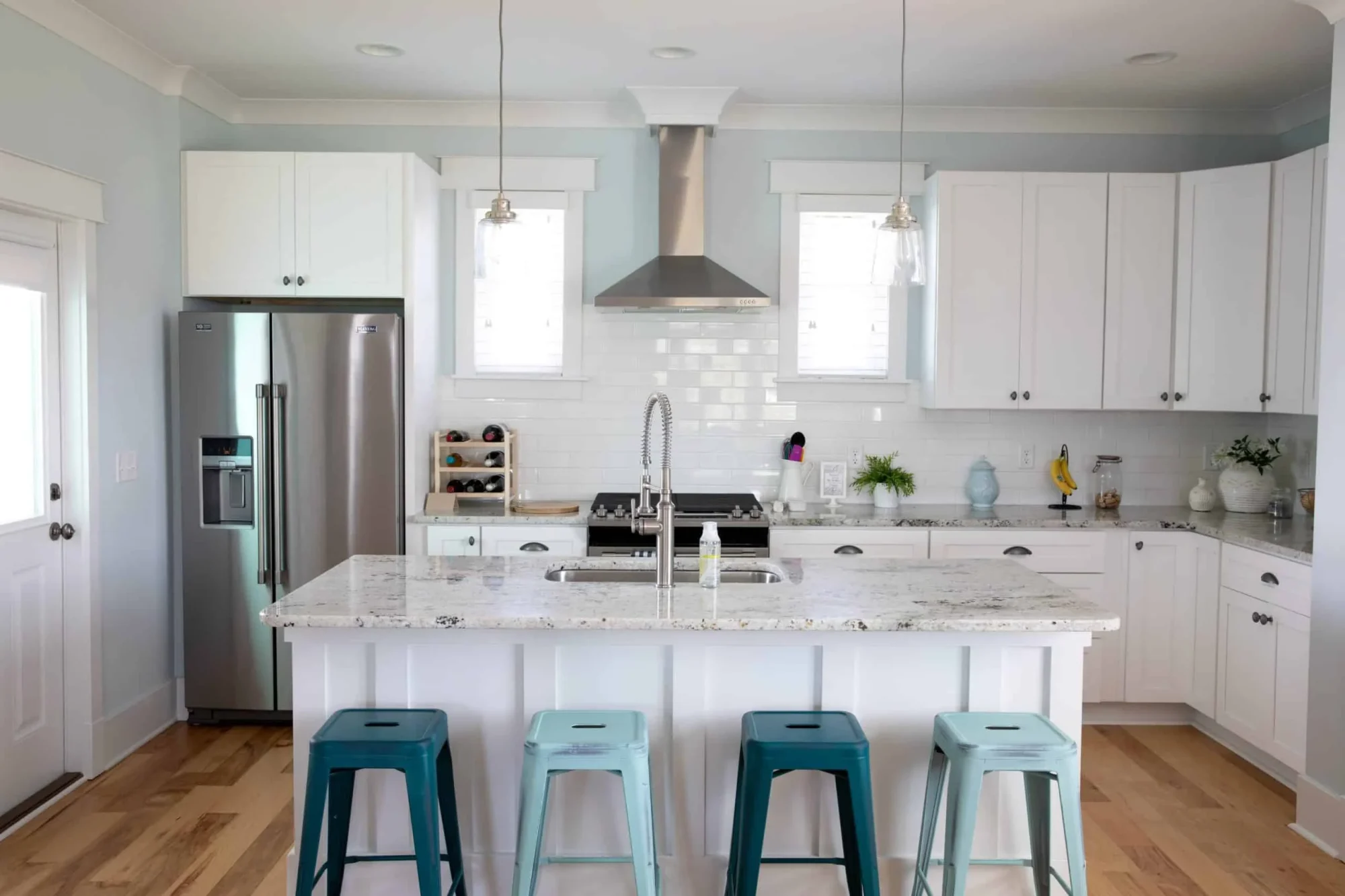 Coastal house Plan with 4 Beds, Open Floor Plan & CAD Designs