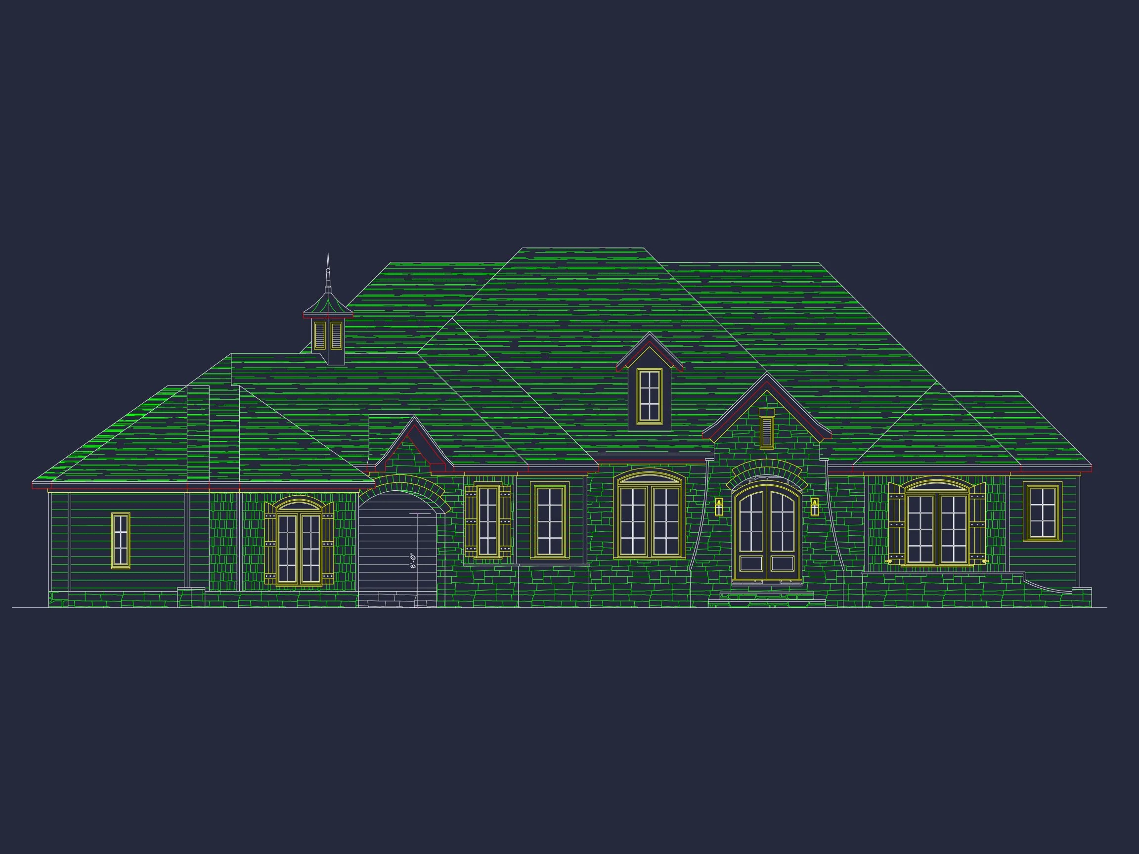 Luxurious house Plan with Angled Garage
