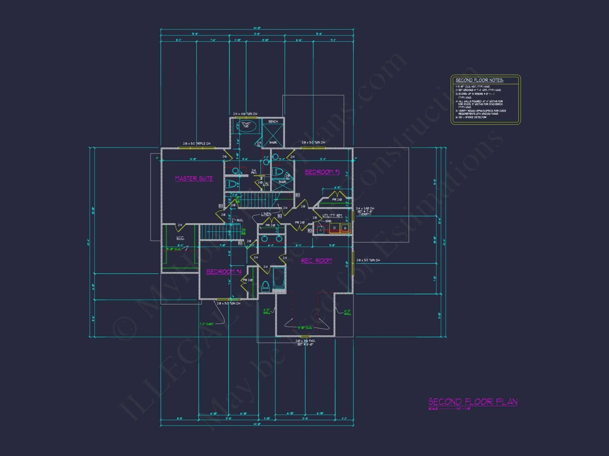 Charming 3-Story house Plan with 4 Bedrooms and Workshop