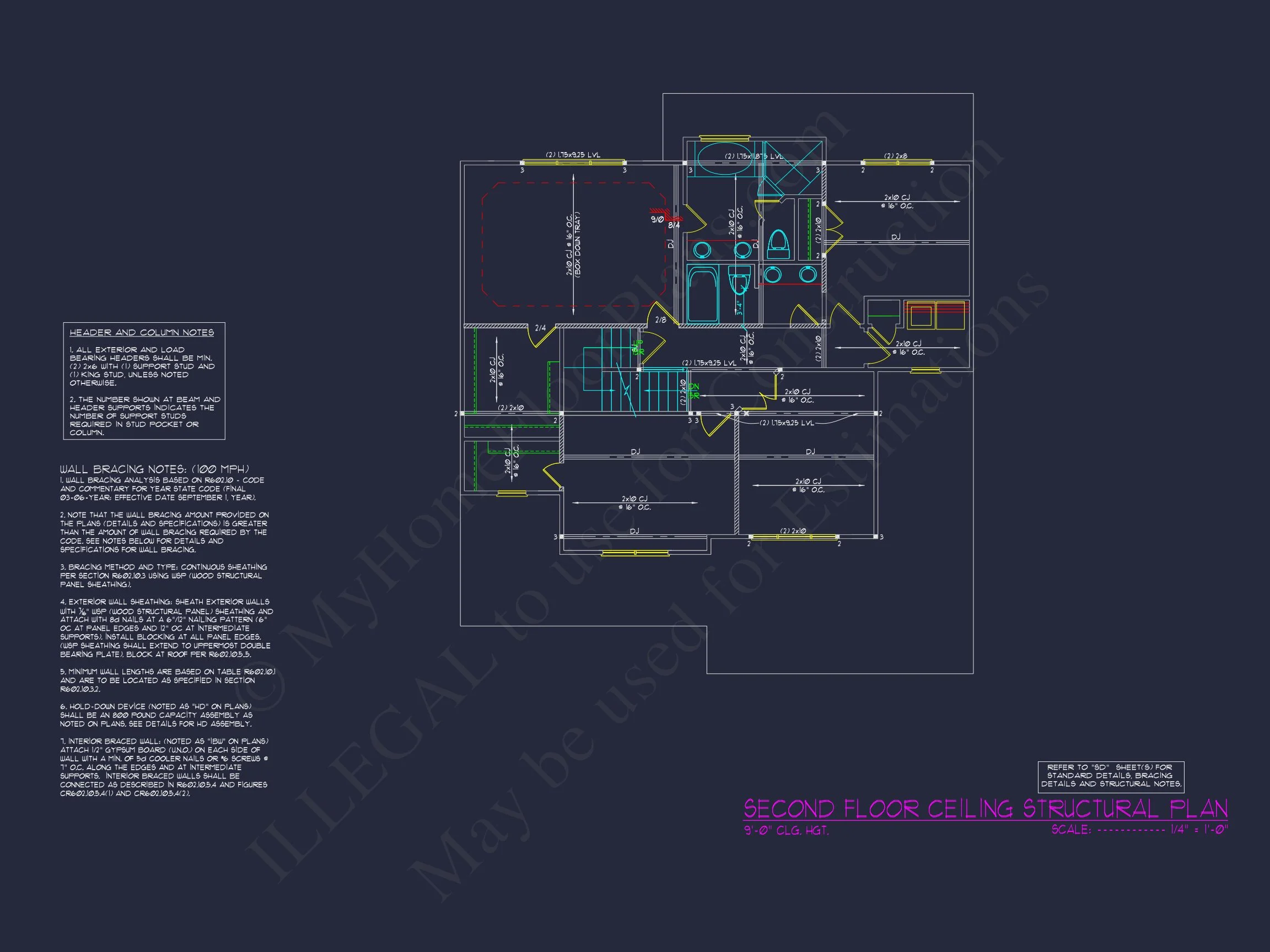 17-1304 HOUSE PLAN - Custom House Floor Plan with 4 Beds, 2.5 Stories & Garage 13 Custom house Floor Plan with 4 Beds, 2.5 Stories & Garage