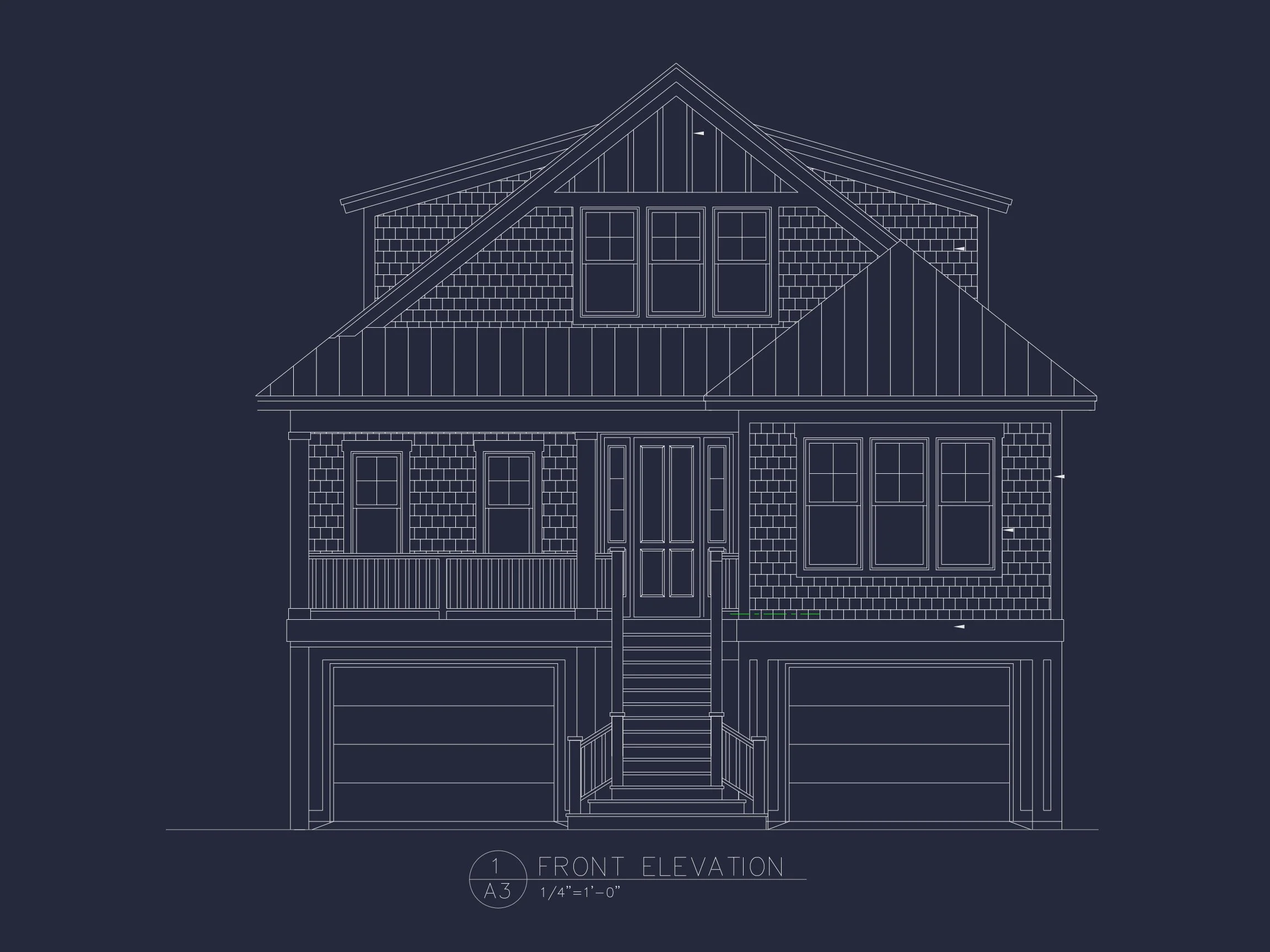 Modern Coastal house Floor Plan with Architectural Designs