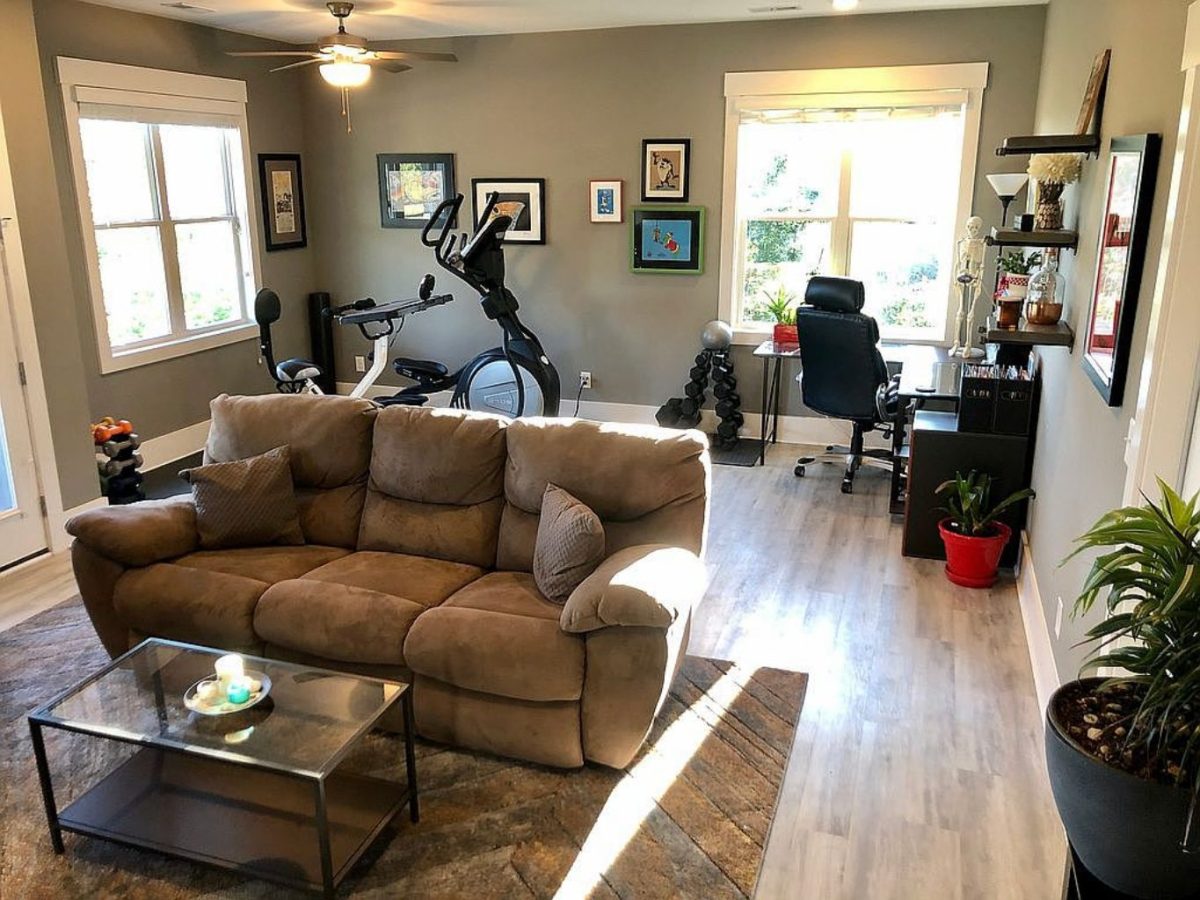 Modern Craftsman house Floor Plan with Detailed Blueprint Designs