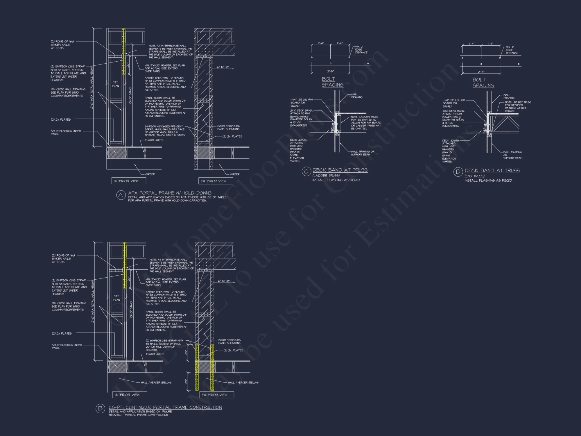 Craftsman Beach house Floor Plan with CAD and Designs