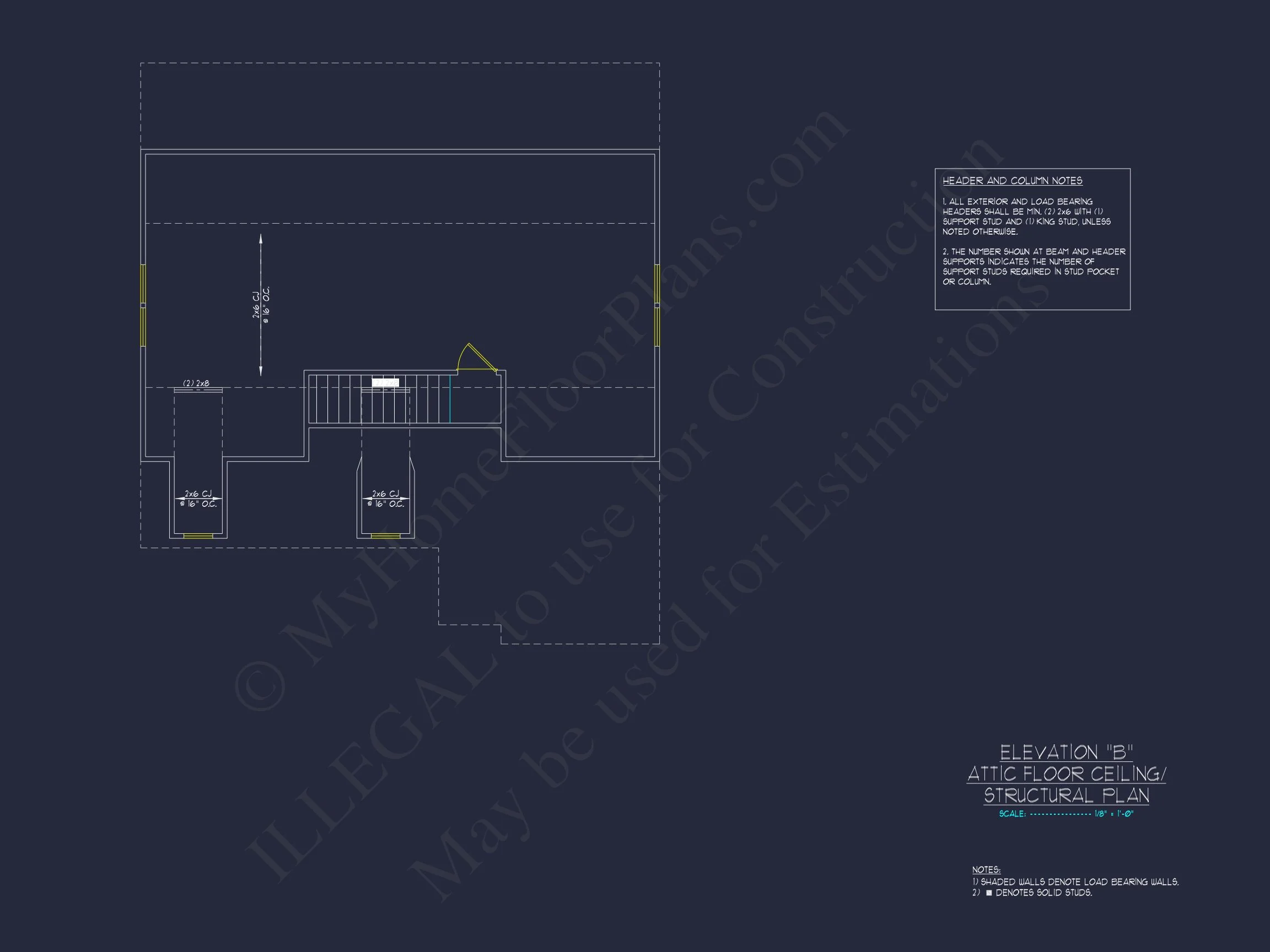 17-1135 HOUSE PLAN - Modern House Plan with Upstairs Bedrooms & Open Floor Design 19 Modern house Plan with Upstairs Bedrooms & Open Floor Design