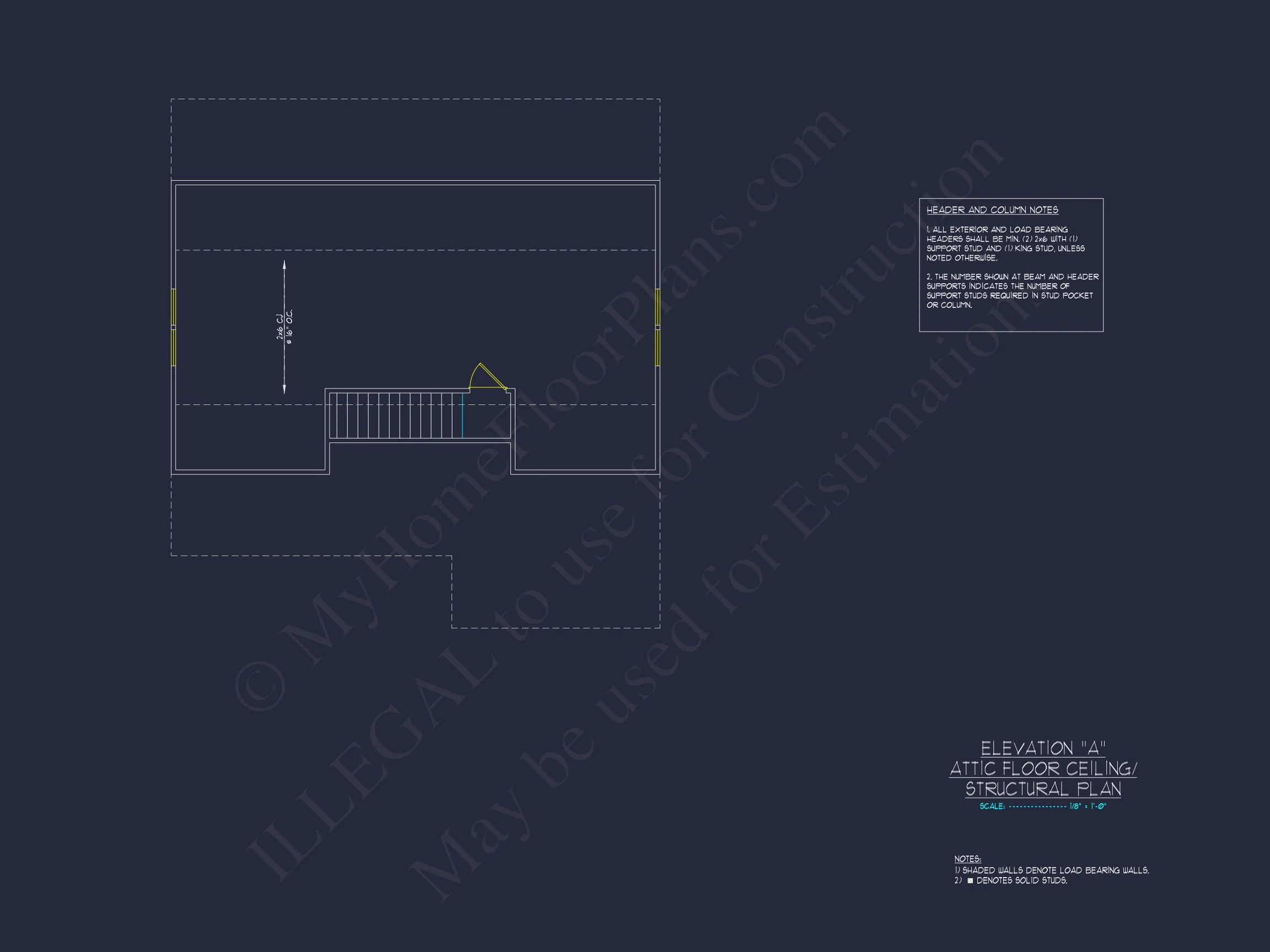 17-1135 HOUSE PLAN - Modern House Plan with Upstairs Bedrooms & Open Floor Design 18 Modern house Plan with Upstairs Bedrooms & Open Floor Design