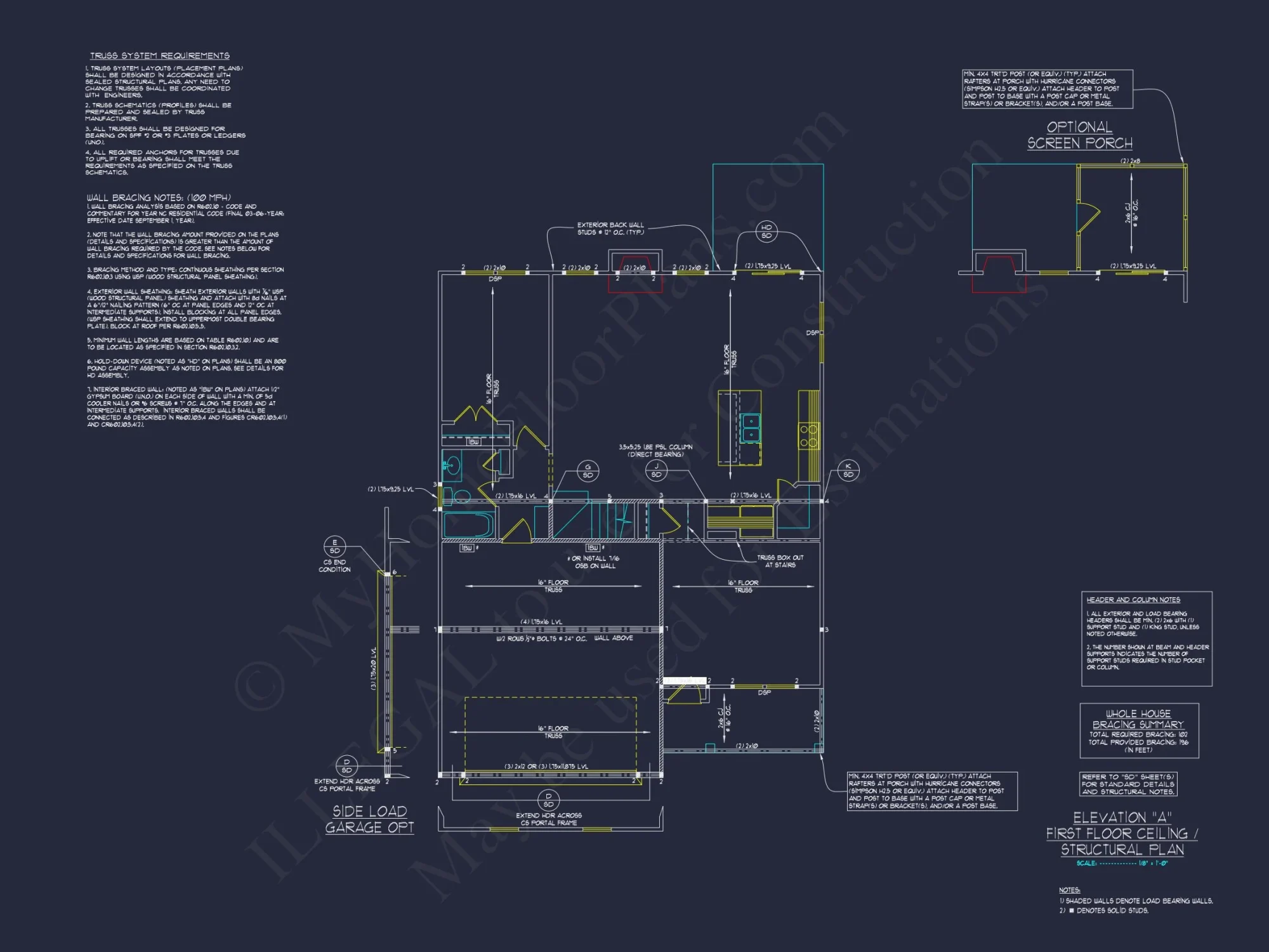 Modern house Plan with Upstairs Bedrooms & Open Floor Design
