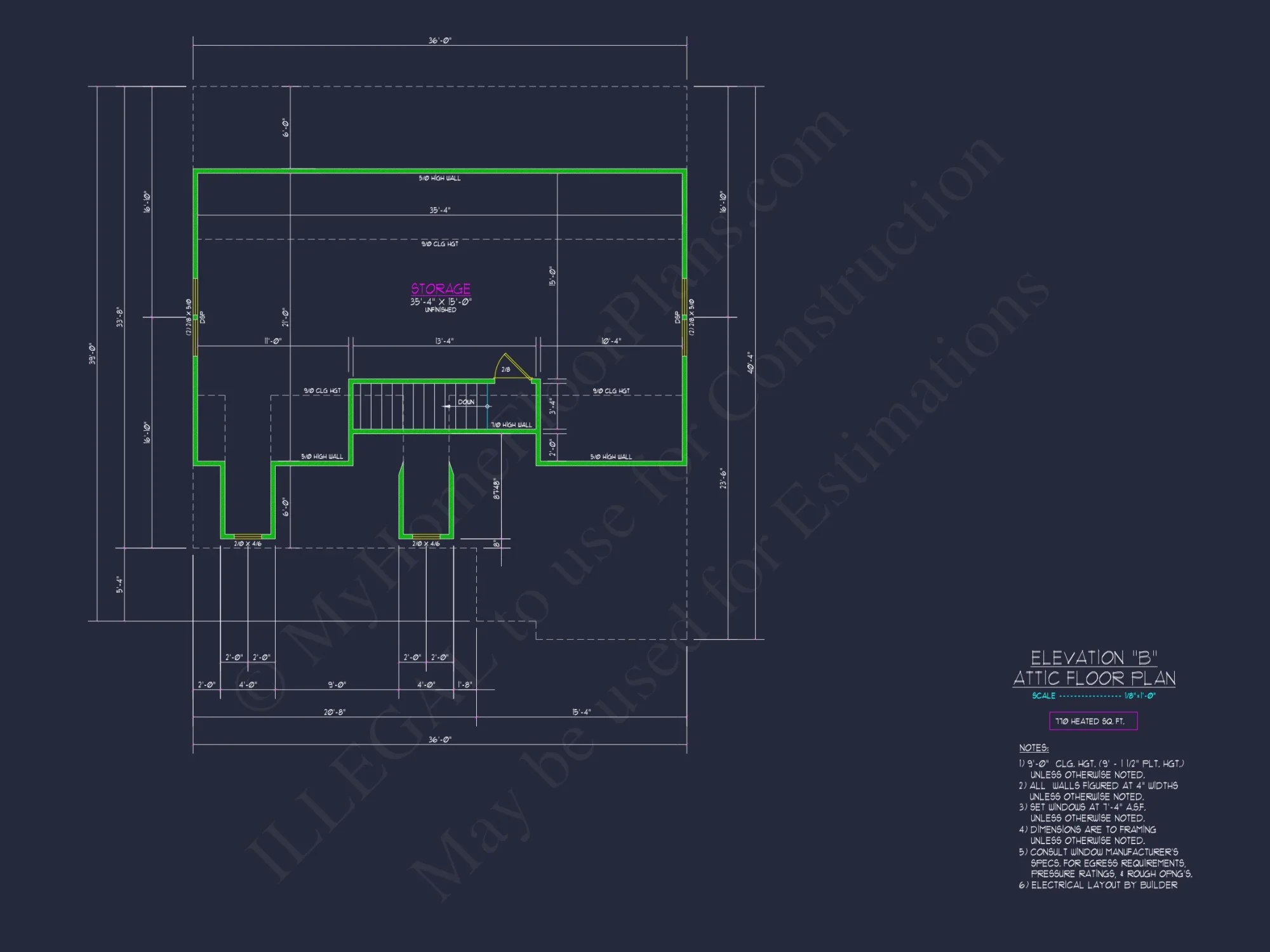 Modern house Plan with Upstairs Bedrooms & Open Floor Design
