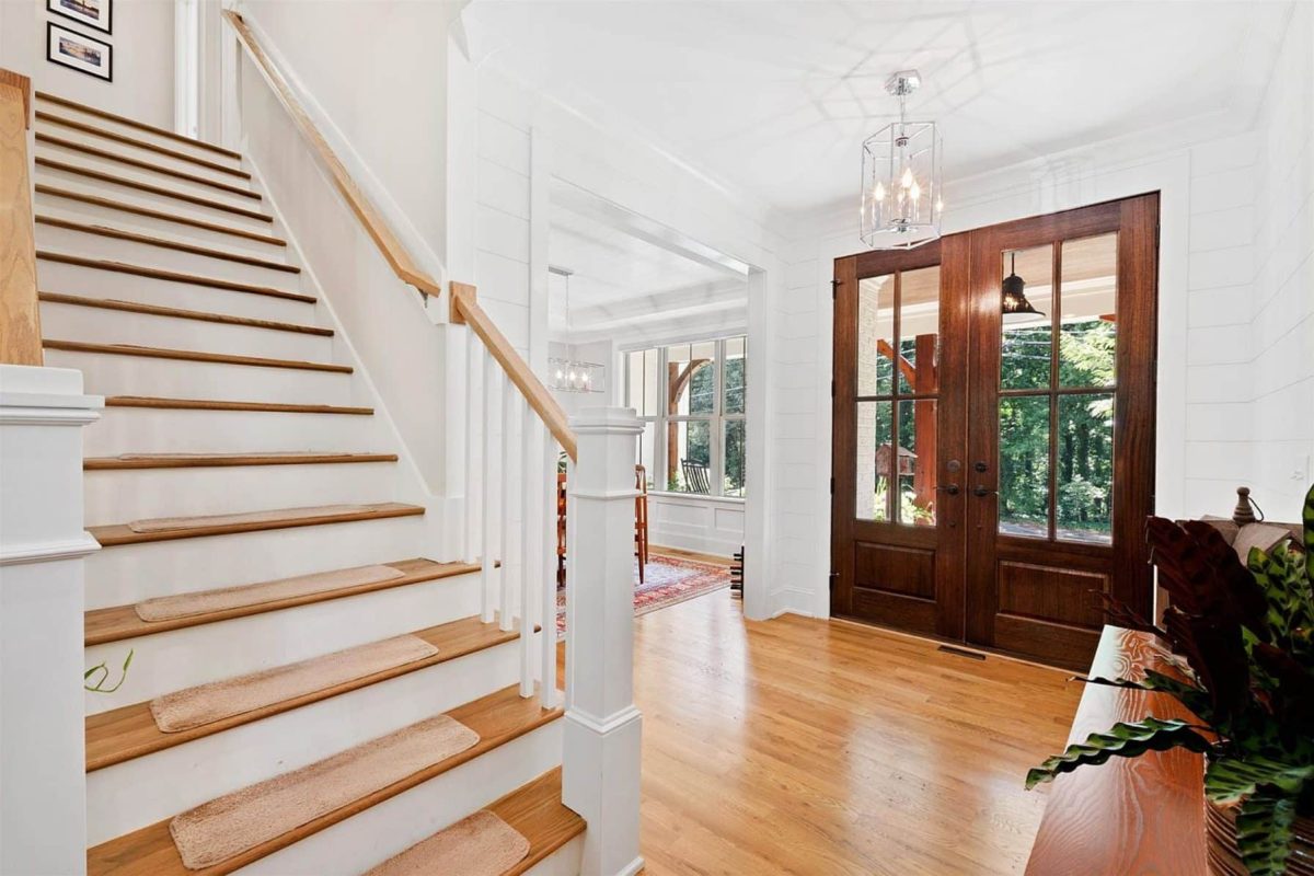 Modern Craftsman house Plan with 3 Floors and Detailed CAD Designs