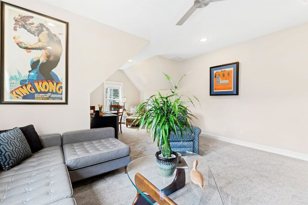 Modern Craftsman house Plan with 3 Floors and Detailed CAD Designs