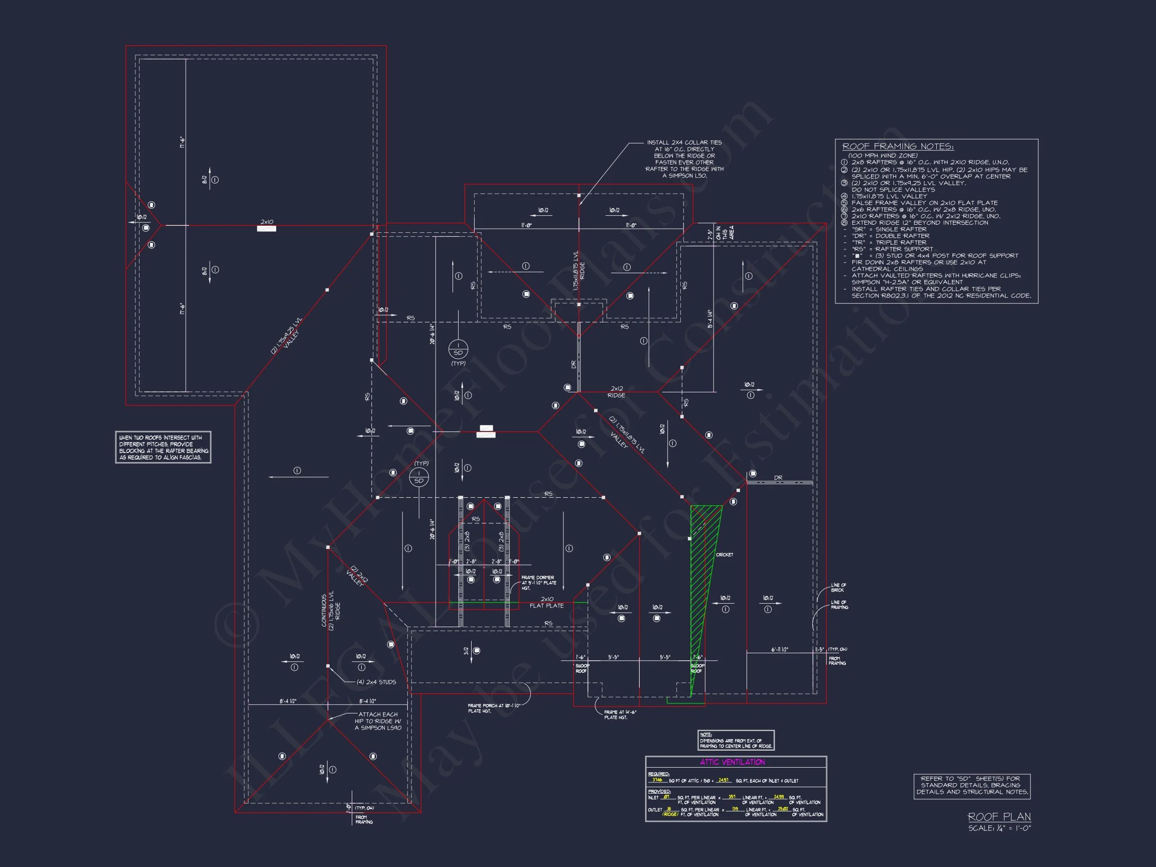 Traditional house Plan with Spacious Floor Design and CAD Blueprints