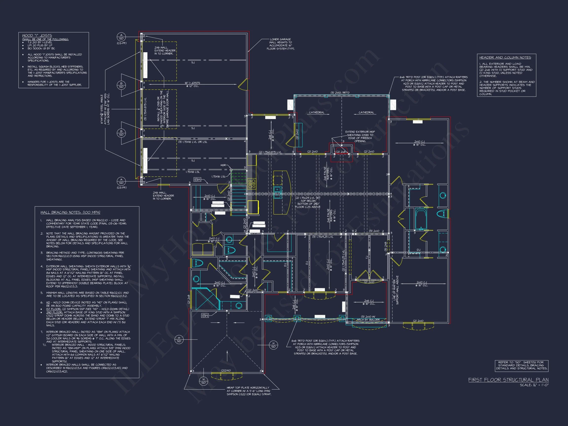 Traditional house Plan with Spacious Floor Design and CAD Blueprints
