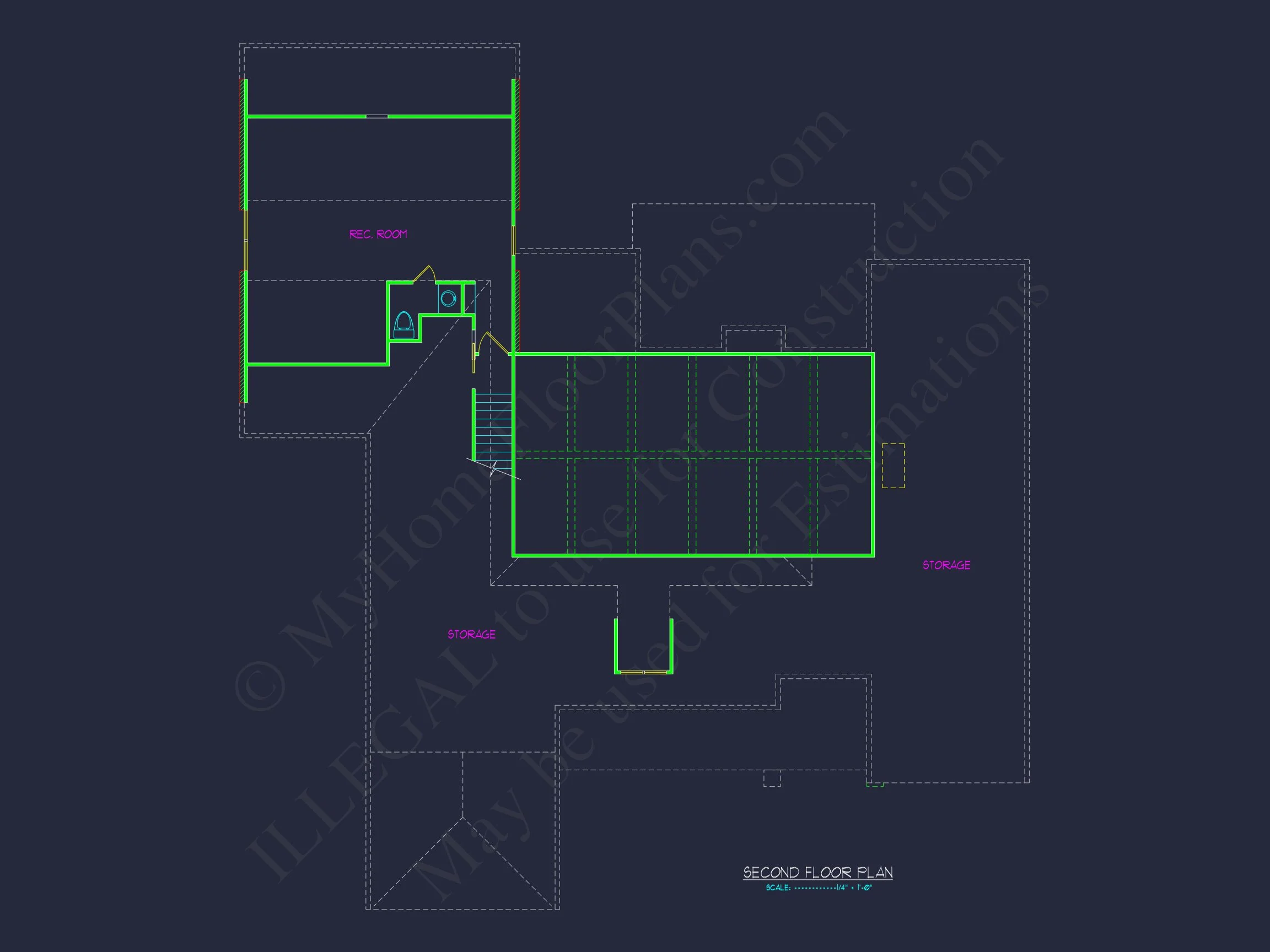 Traditional house Plan with Spacious Floor Design and CAD Blueprints