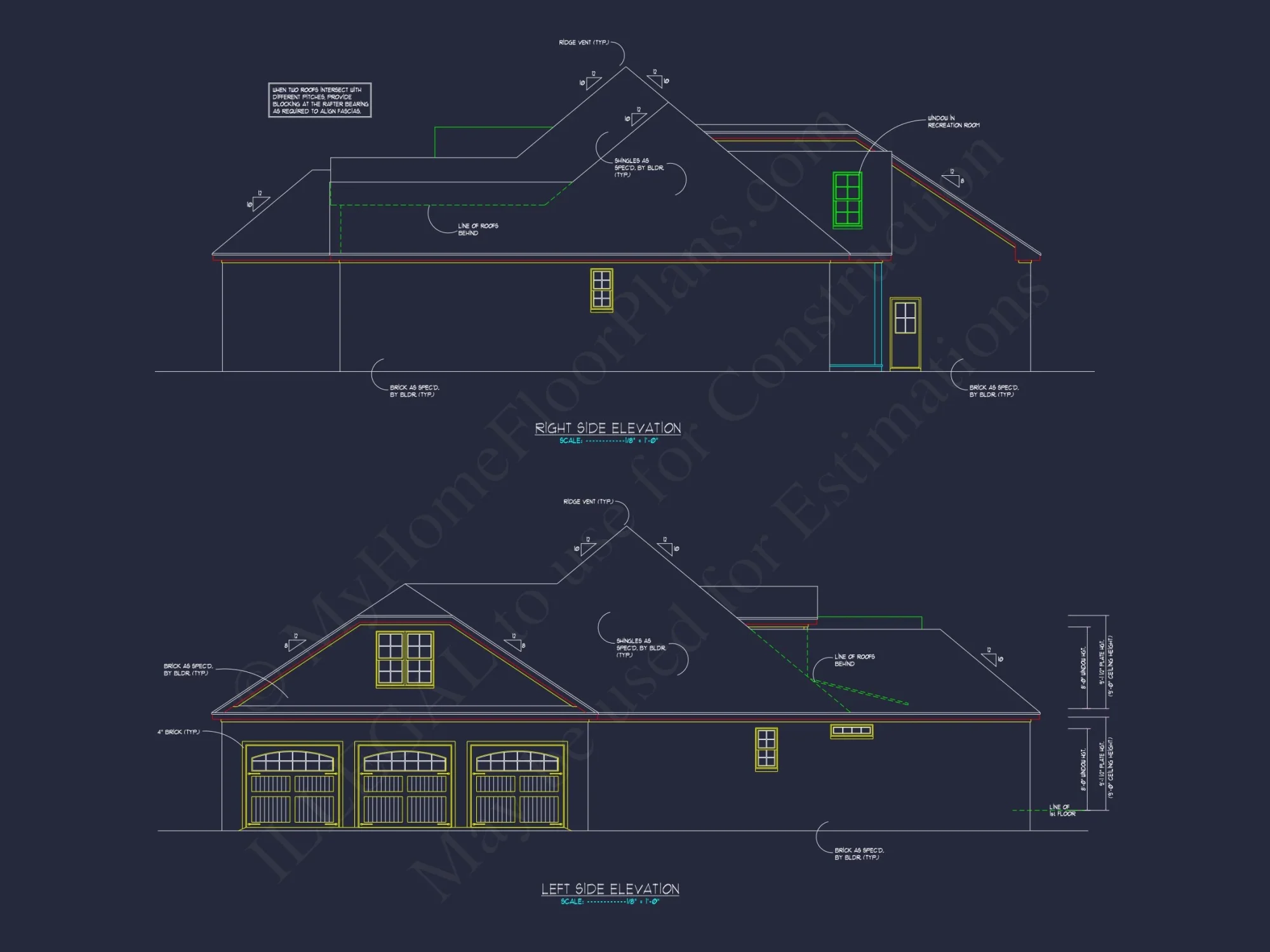 Traditional house Plan with Spacious Floor Design and CAD Blueprints