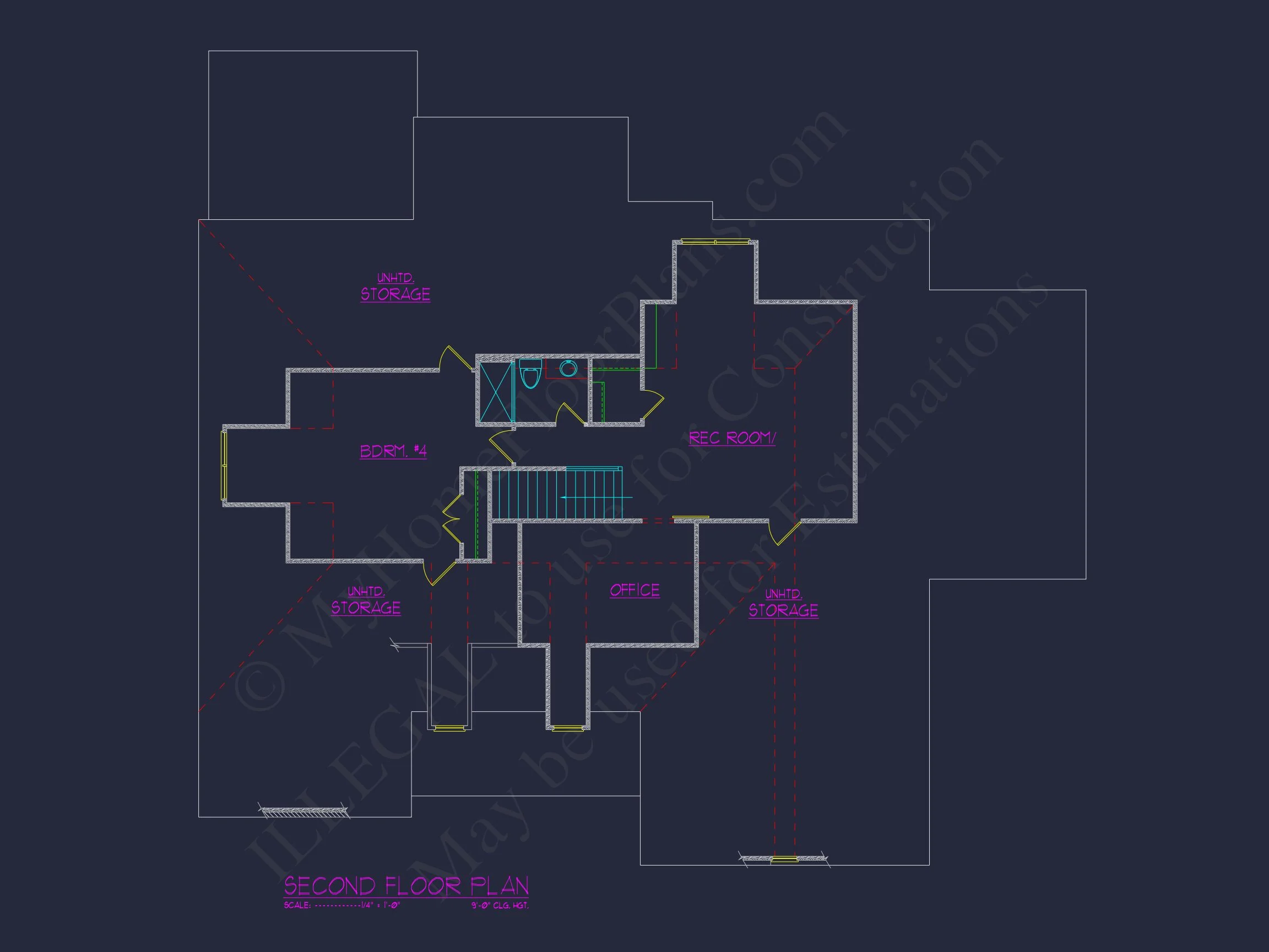 Craftsman house Plan with Modern Floor Designs & CAD Blueprints