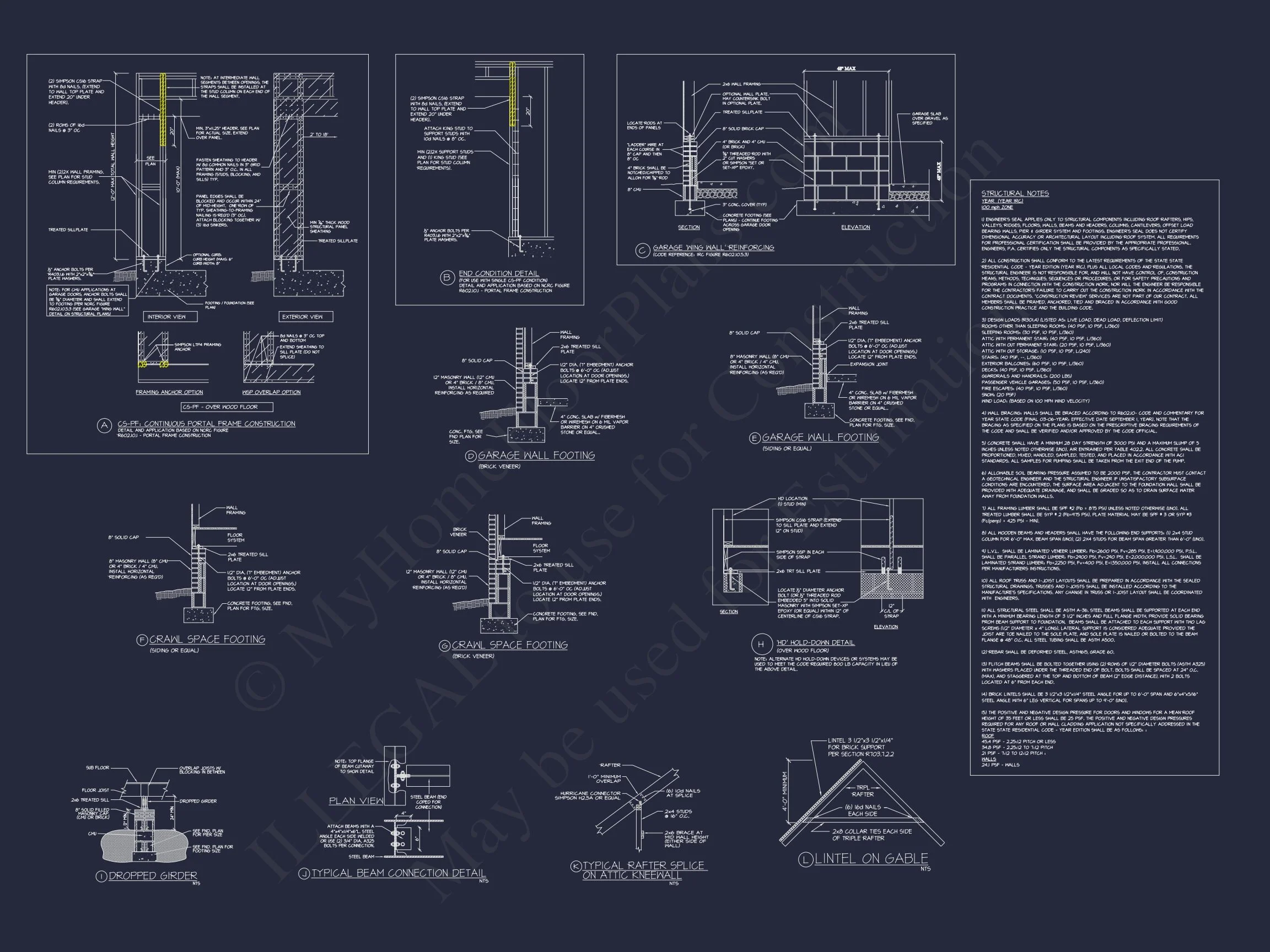 Beautiful Craftsman house Plan with Detailed Floor Designs