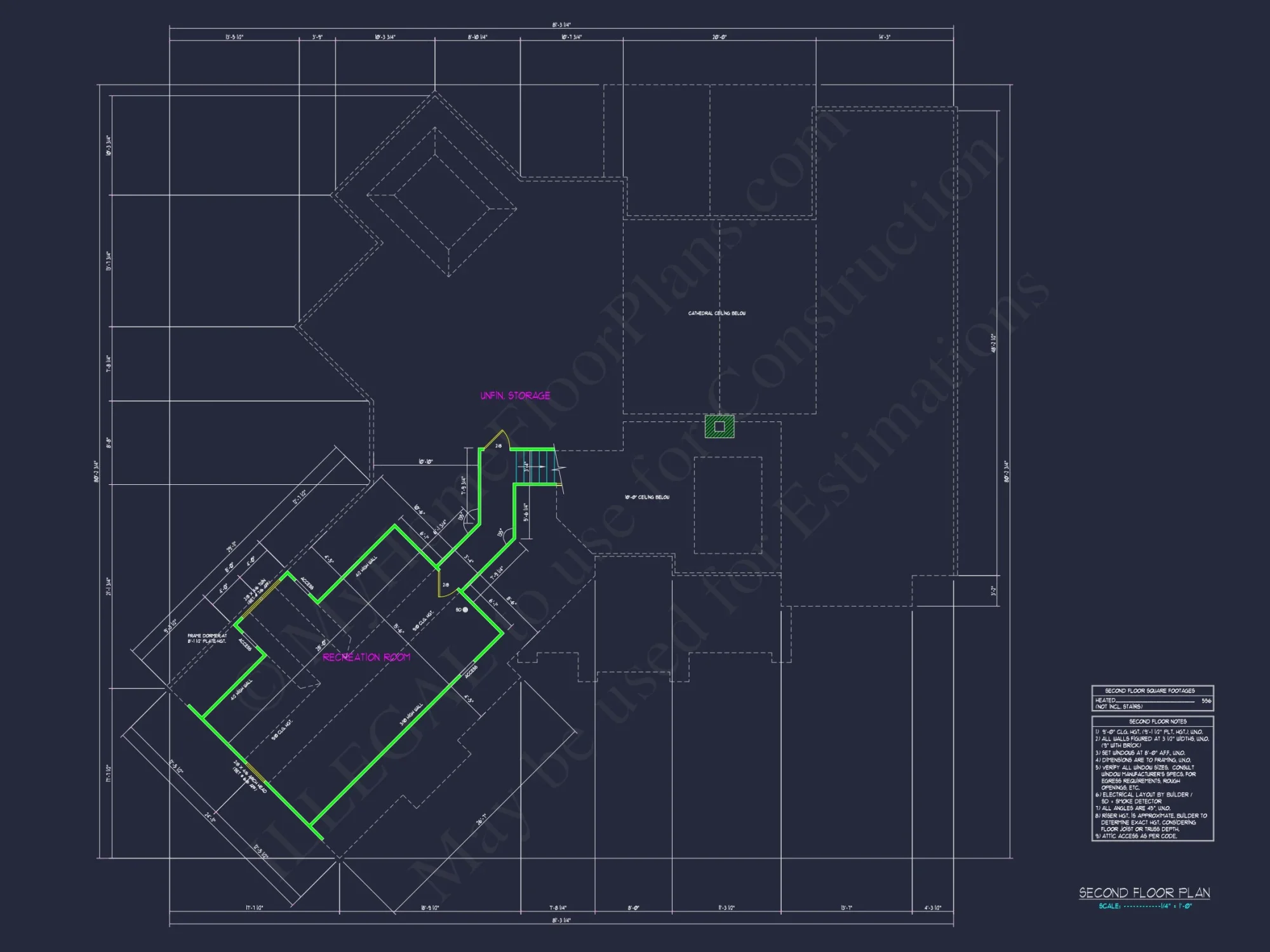 Beautiful Craftsman house Plan with Detailed Floor Designs