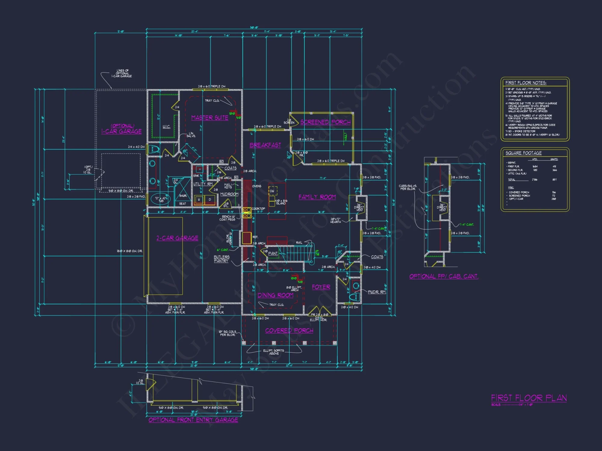 Charming 2-Story house Plan with CAD Designs & Blueprints