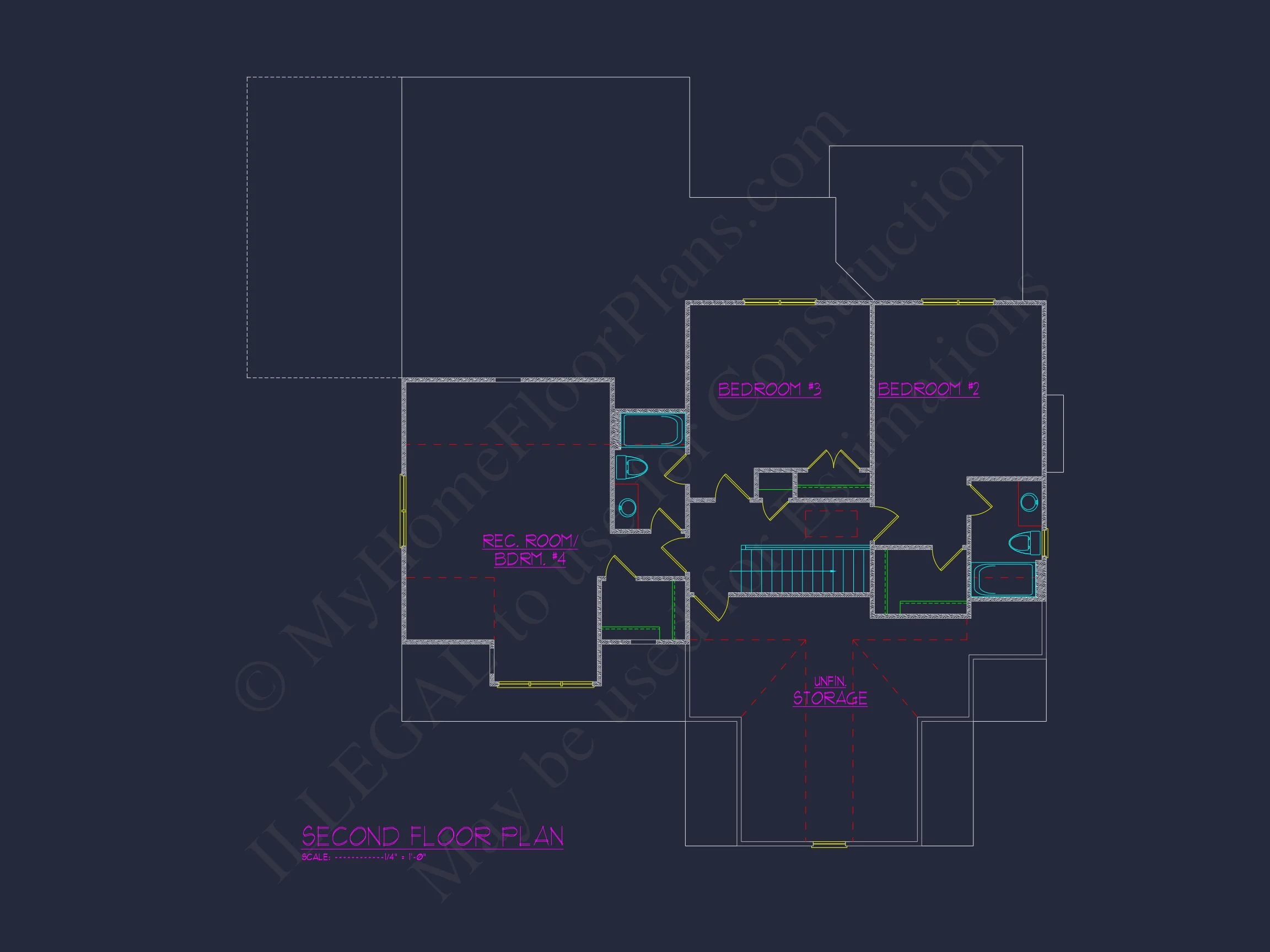 Charming 2-Story house Plan with CAD Designs & Blueprints