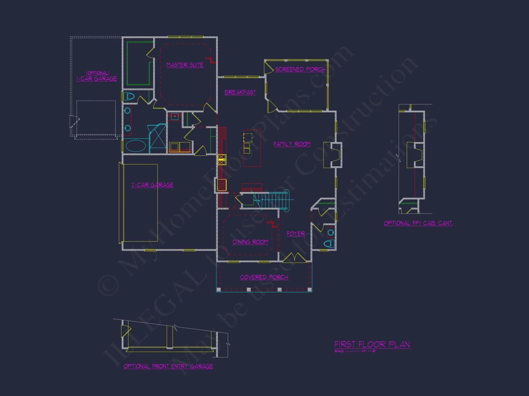 Charming 2-Story house Plan with CAD Designs & Blueprints