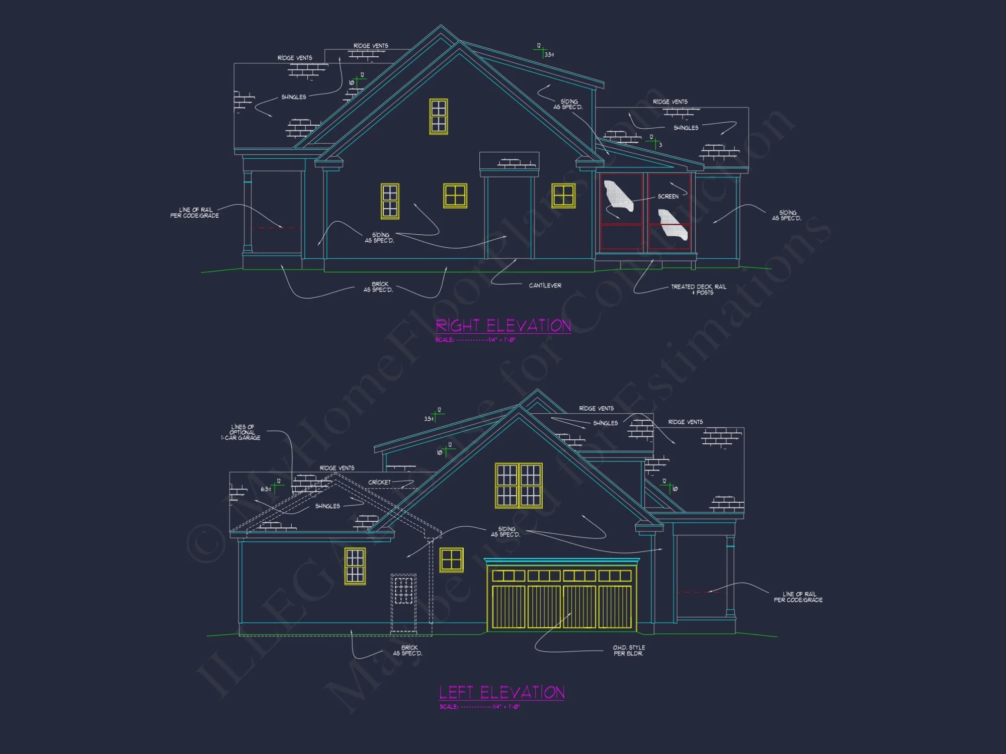 Charming 2-Story house Plan with CAD Designs & Blueprints
