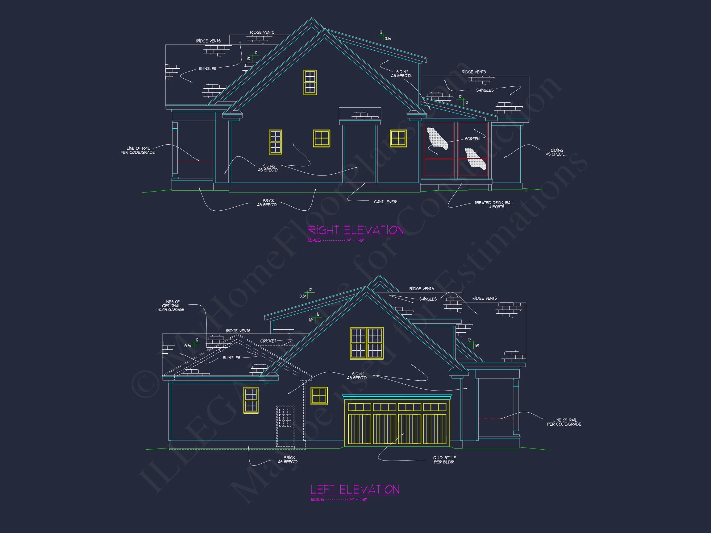 Charming 2-Story house Plan with CAD Designs & Blueprints