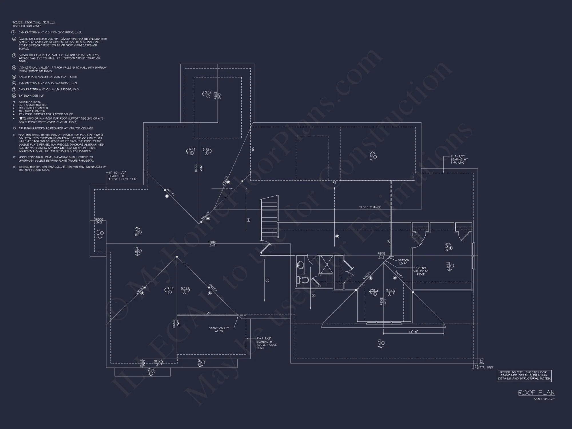 Spacious house Plan with 2 Floors, 4 Beds & Craftman Style