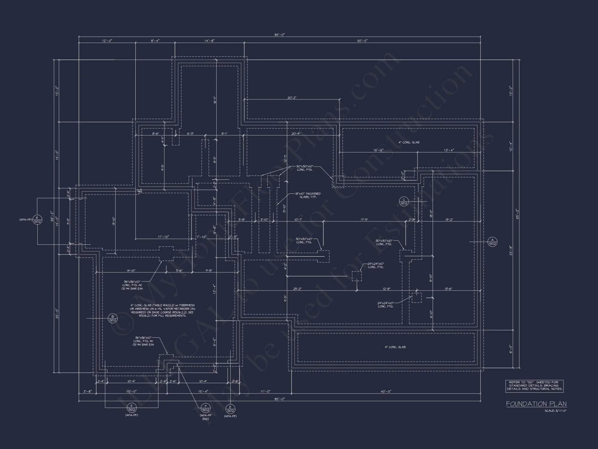 Spacious house Plan with 2 Floors, 4 Beds & Craftman Style