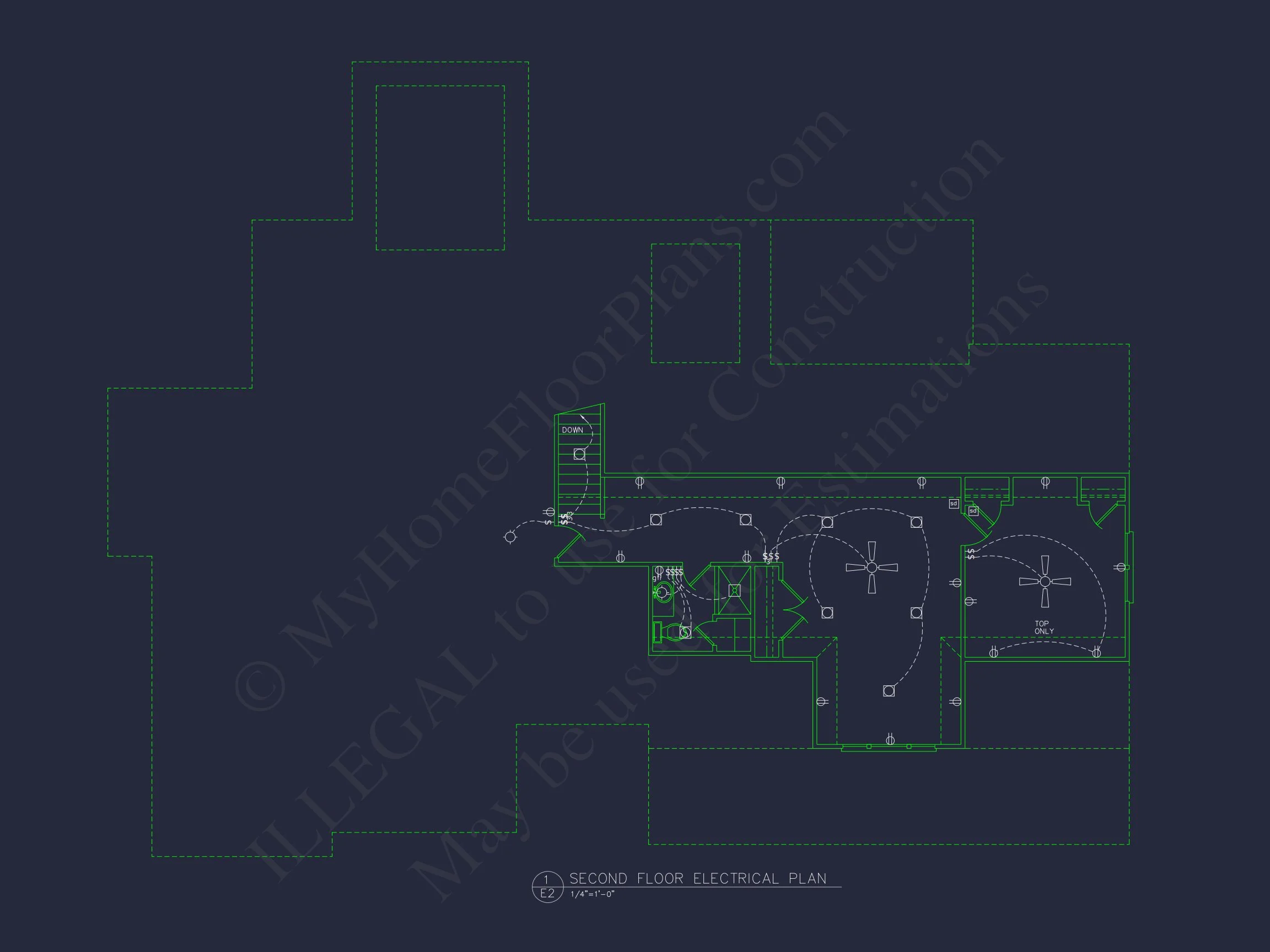 Spacious house Plan with 2 Floors, 4 Beds & Craftman Style