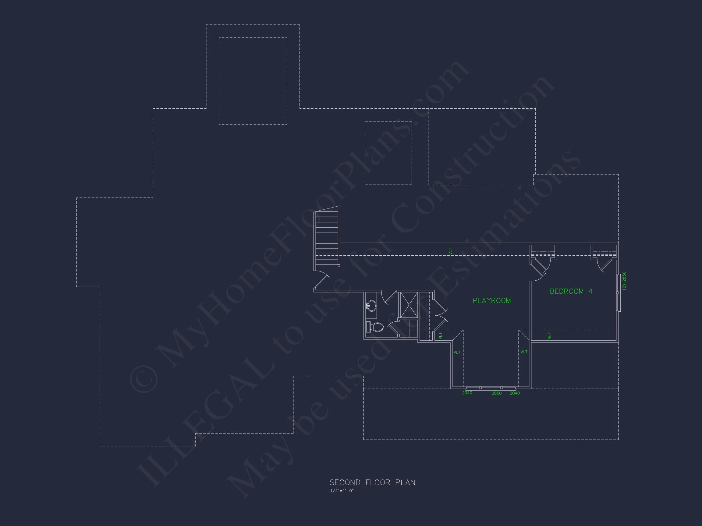 Spacious house Plan with 2 Floors, 4 Beds & Craftman Style