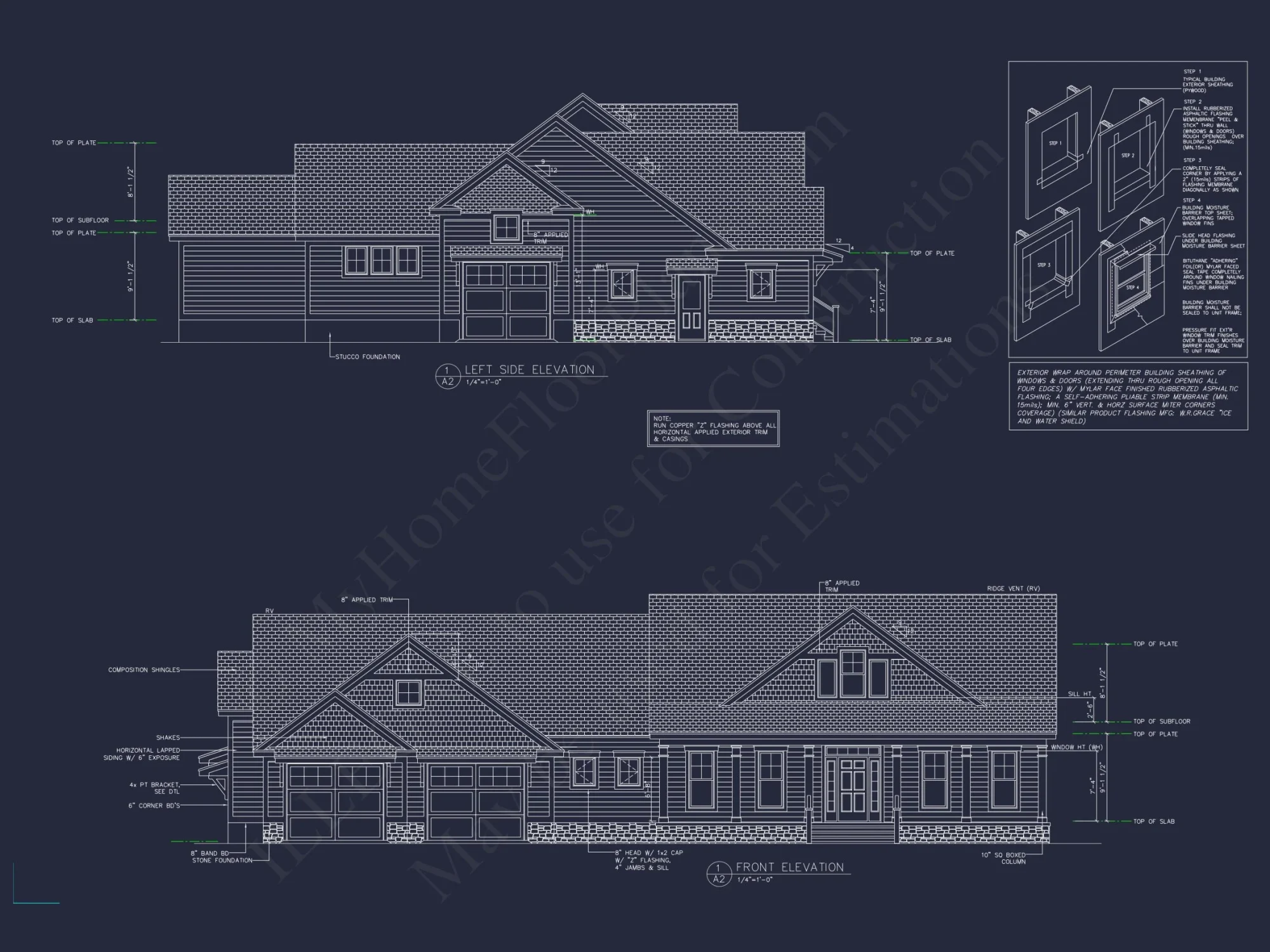 Spacious house Plan with 2 Floors, 4 Beds & Craftman Style