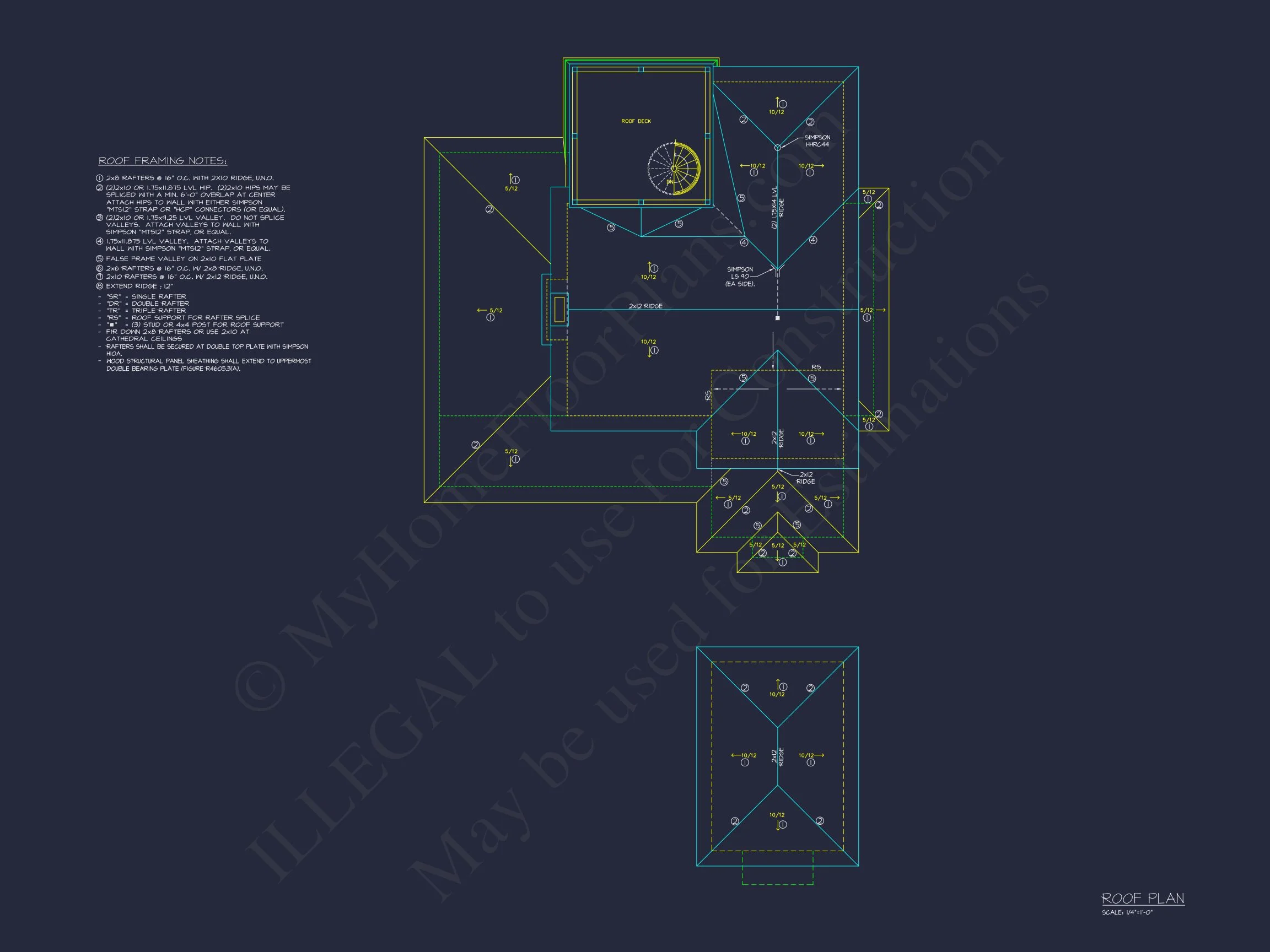17-1008 HOUSE PLAN - Charming Beach House Plan: Architectural Floor Designs in CAD 15 Charming Beach house Plan: Architectural Floor Designs in CAD