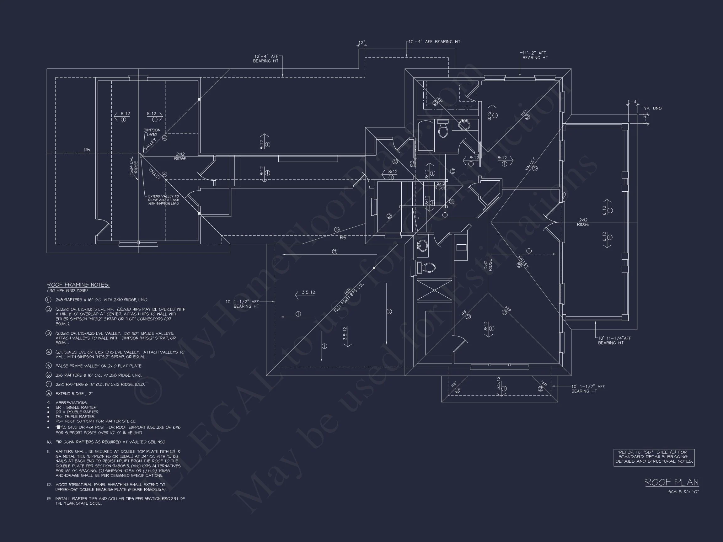 Elegant house Plan with 2 Story Floors, CAD Designs & Blueprints
