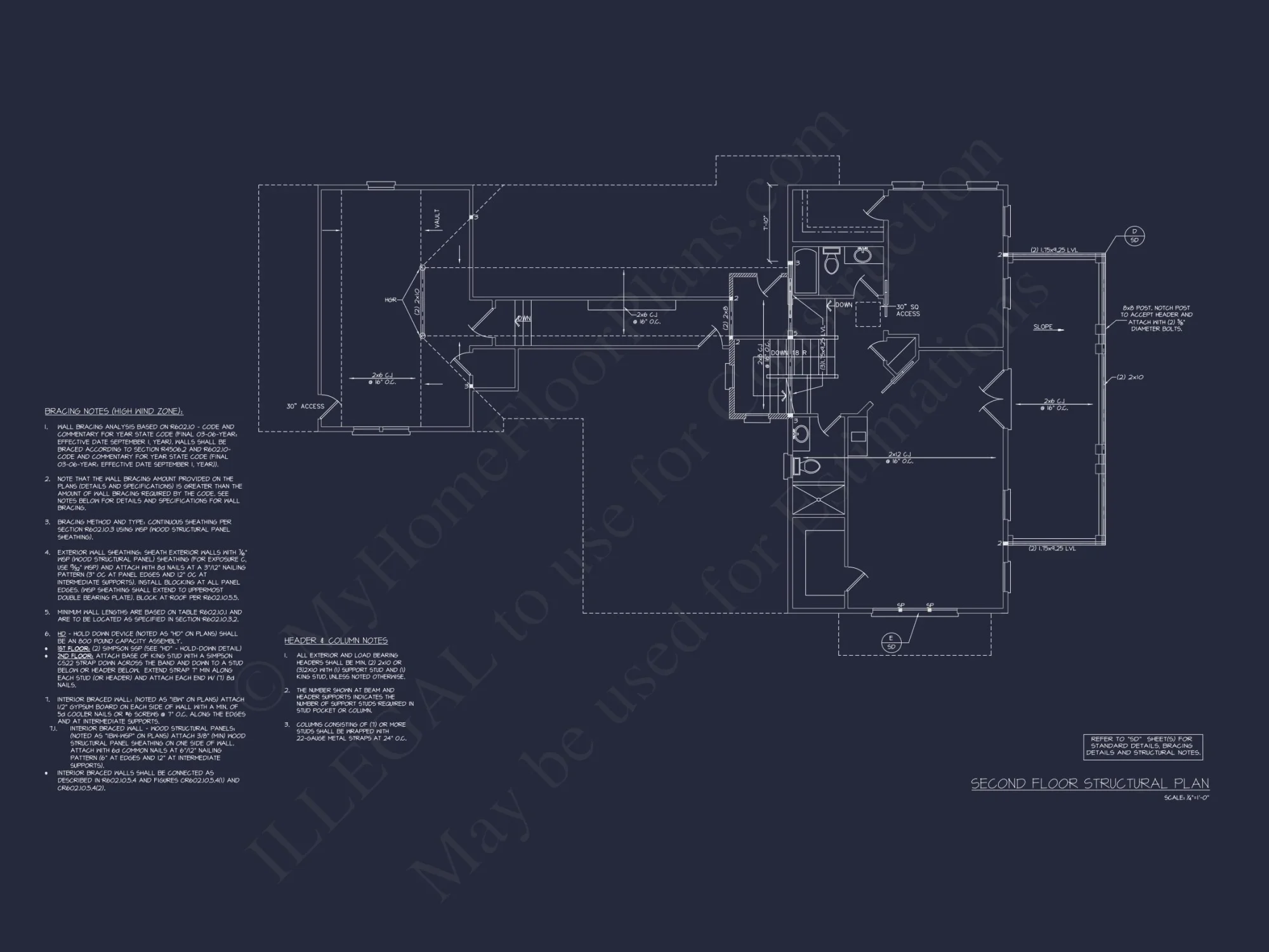 Elegant house Plan with 2 Story Floors, CAD Designs & Blueprints