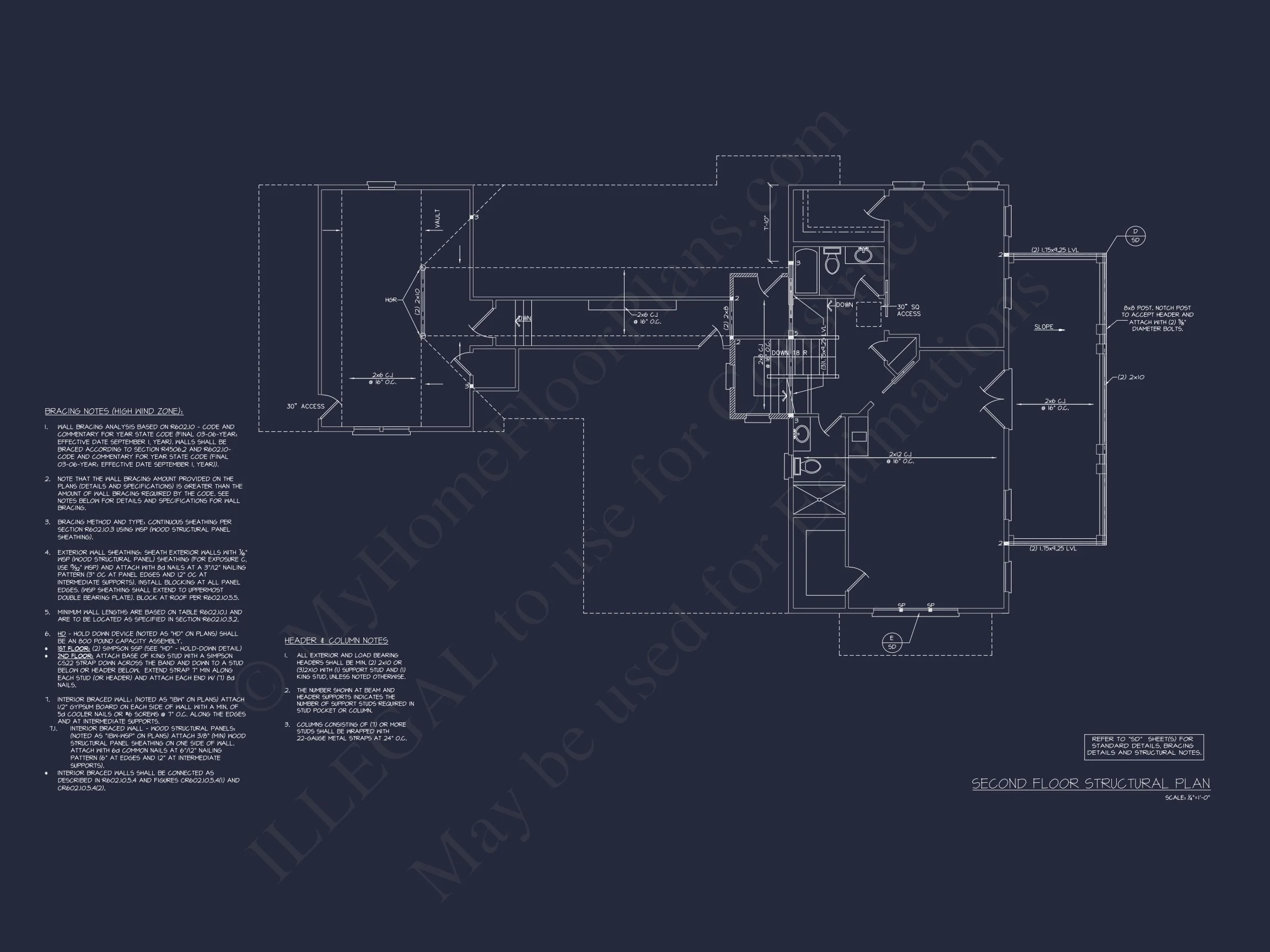Elegant house Plan with 2 Story Floors, CAD Designs & Blueprints