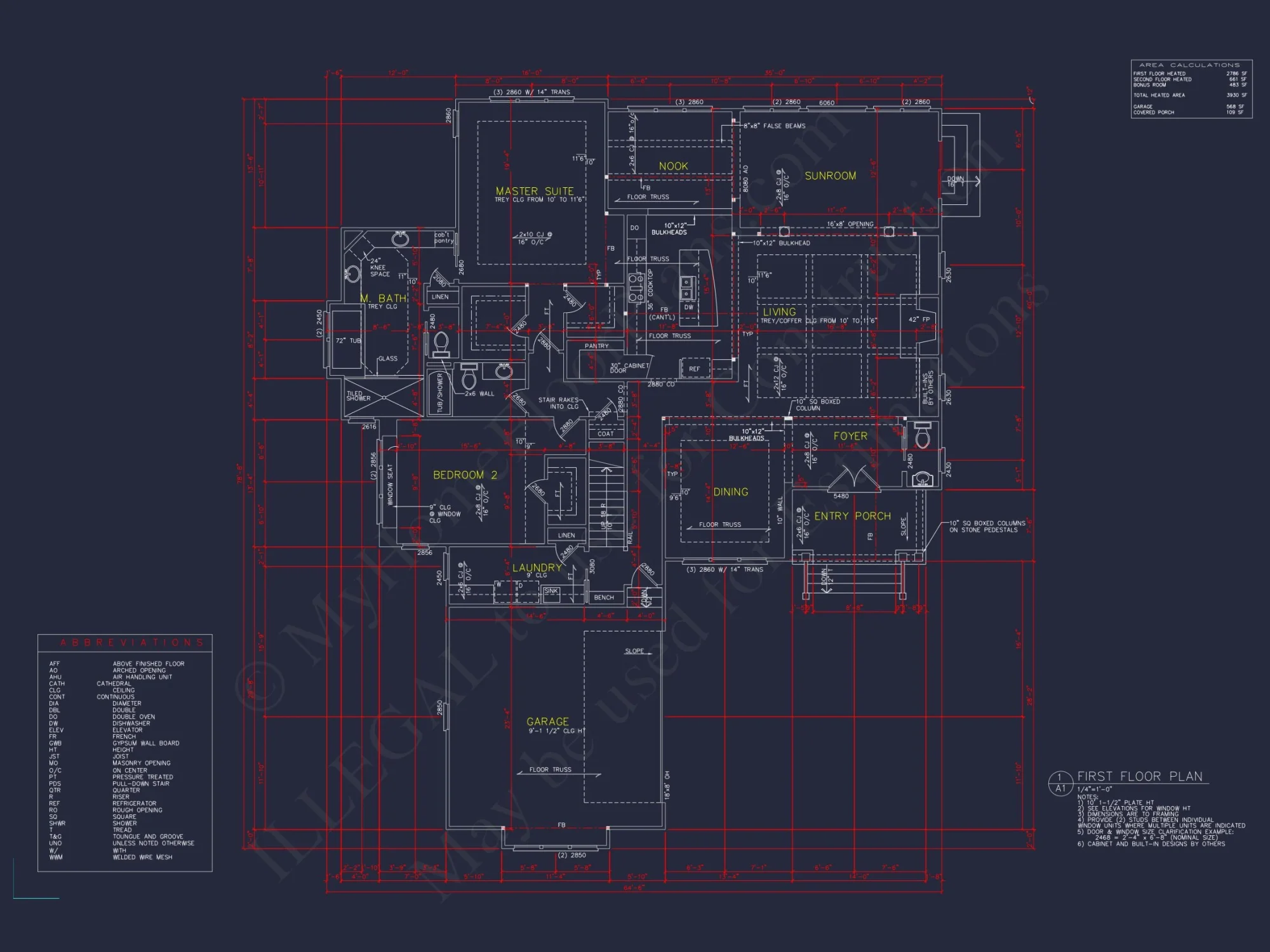 Floor Plan, Blueprint, & CAD Designs