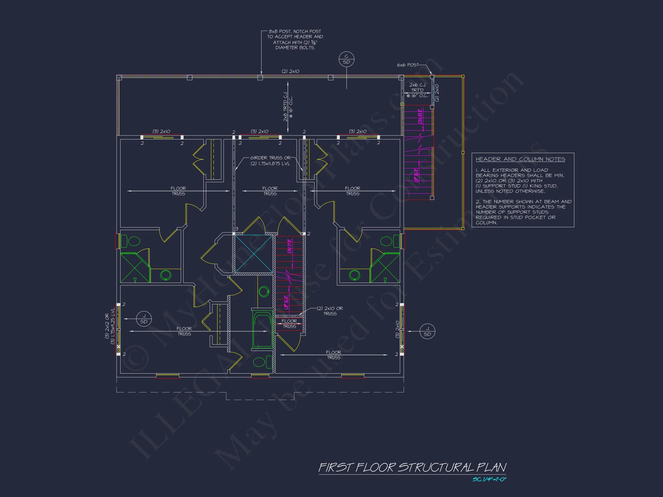 Beautiful 3-Story Coastal house Plan with CAD Blueprints