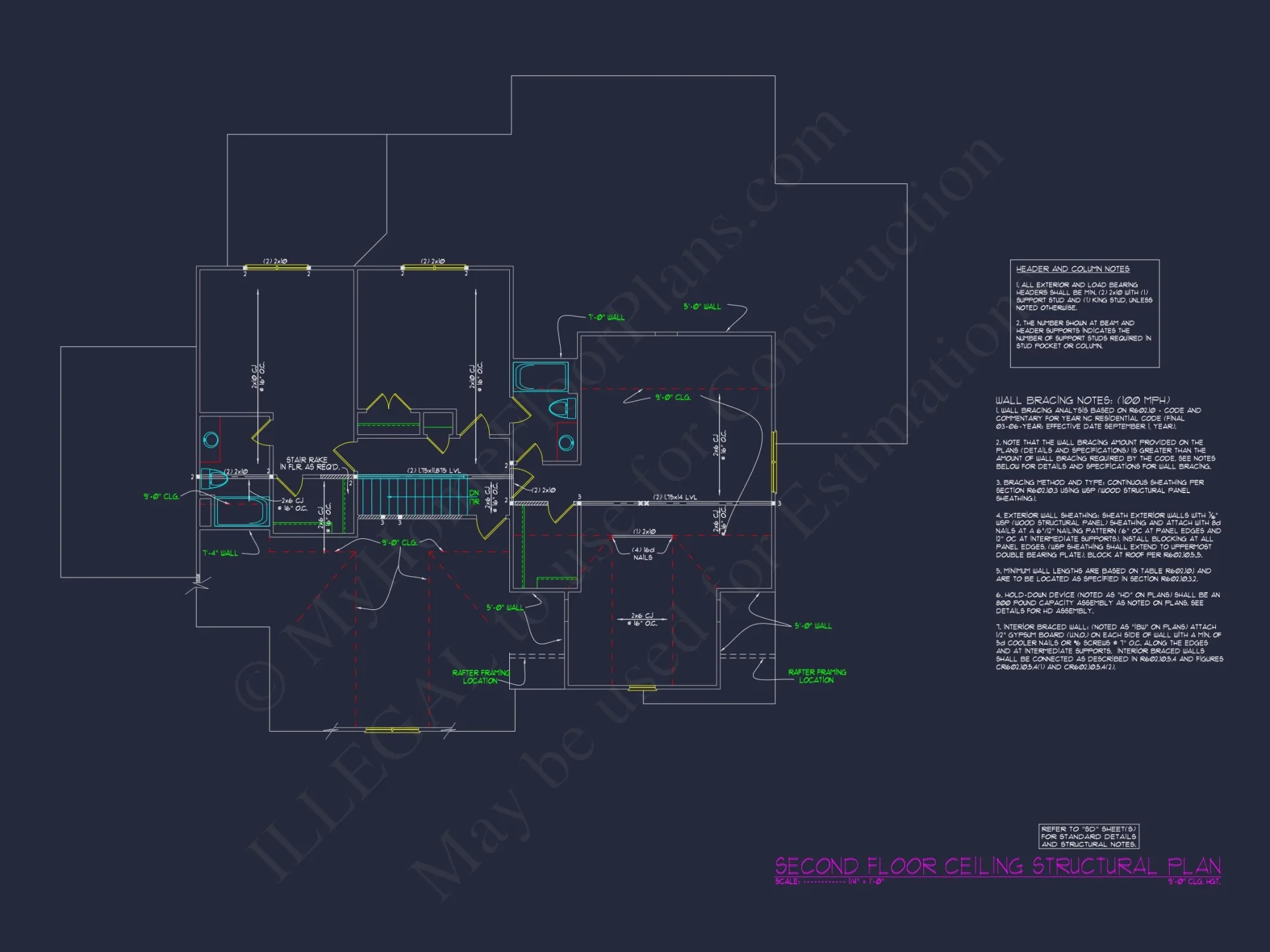 Elegant house Plan with Spacious Floor Plans, Blueprint Designs
