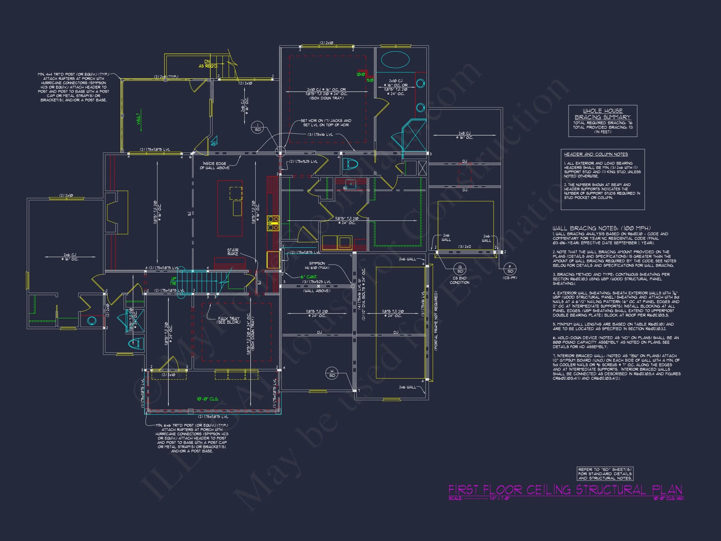 Elegant house Plan with Spacious Floor Plans, Blueprint Designs