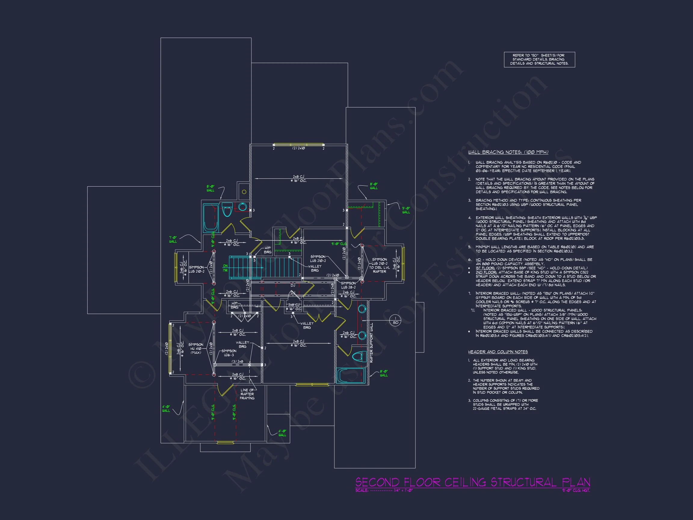 16-1722 HOUSE PLAN - Modern Craftsman House Plan with Spacious Floor Plan & CAD Designs 11 Modern Craftsman house Plan with Spacious Floor Plan & CAD Designs