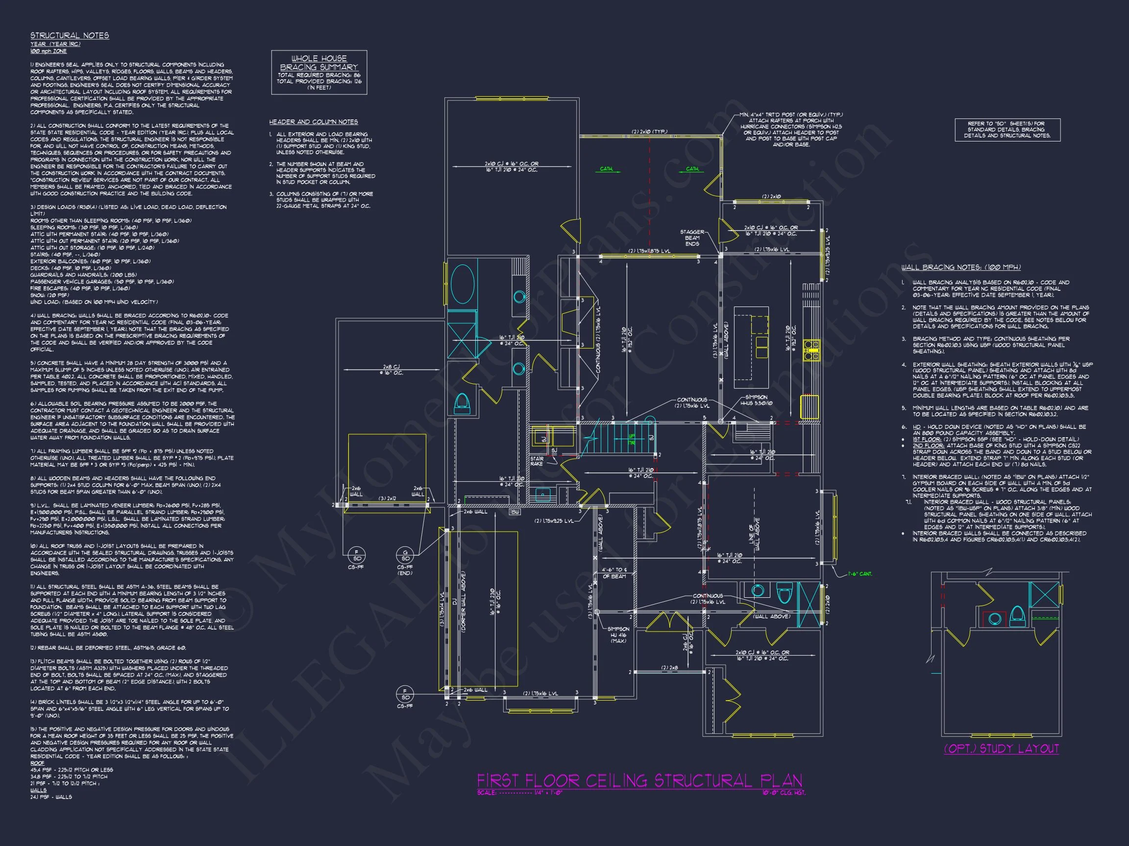 16-1722 HOUSE PLAN - Modern Craftsman House Plan with Spacious Floor Plan & CAD Designs 10 Modern Craftsman house Plan with Spacious Floor Plan & CAD Designs